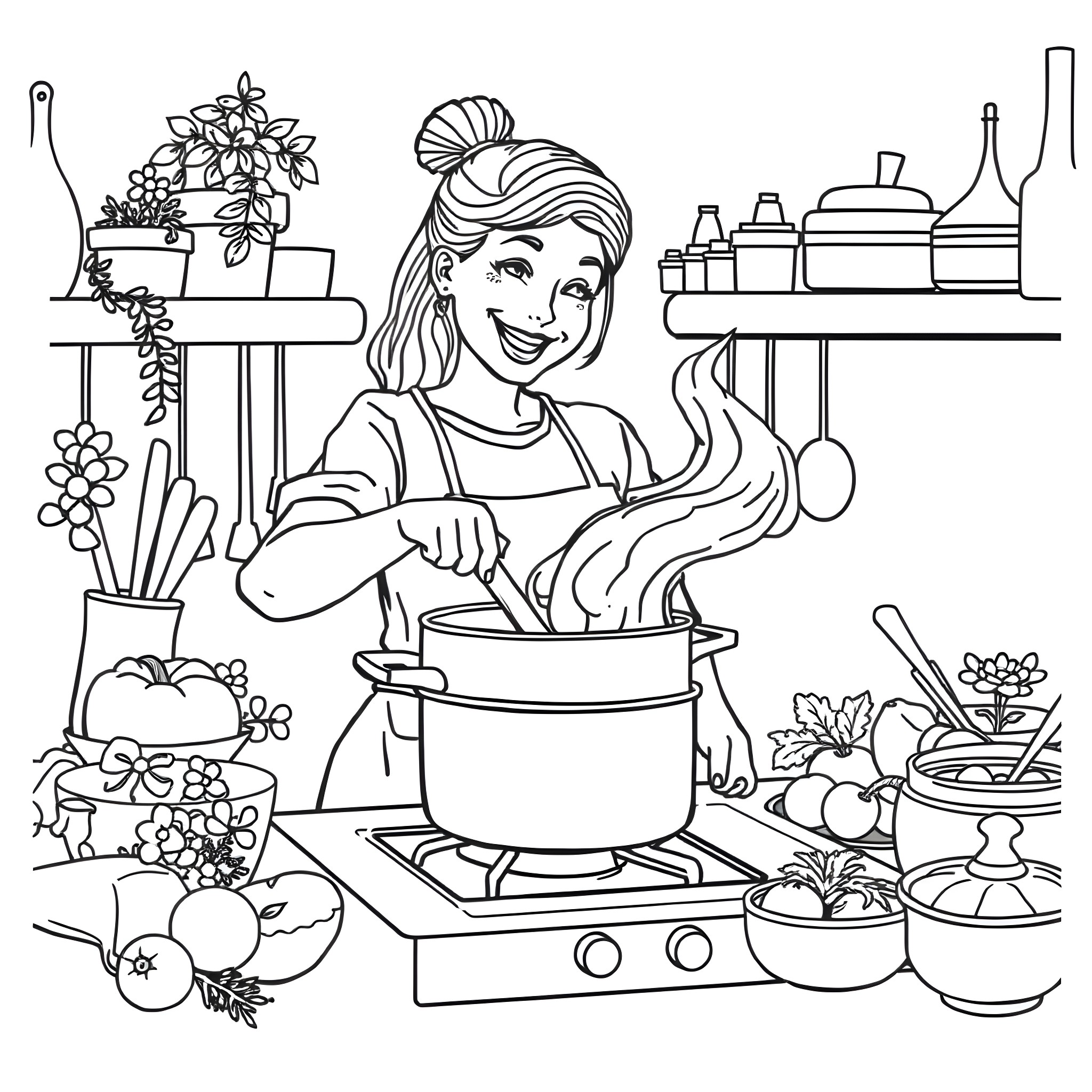 Best Bbw Coloring Pages Free Printable PDF