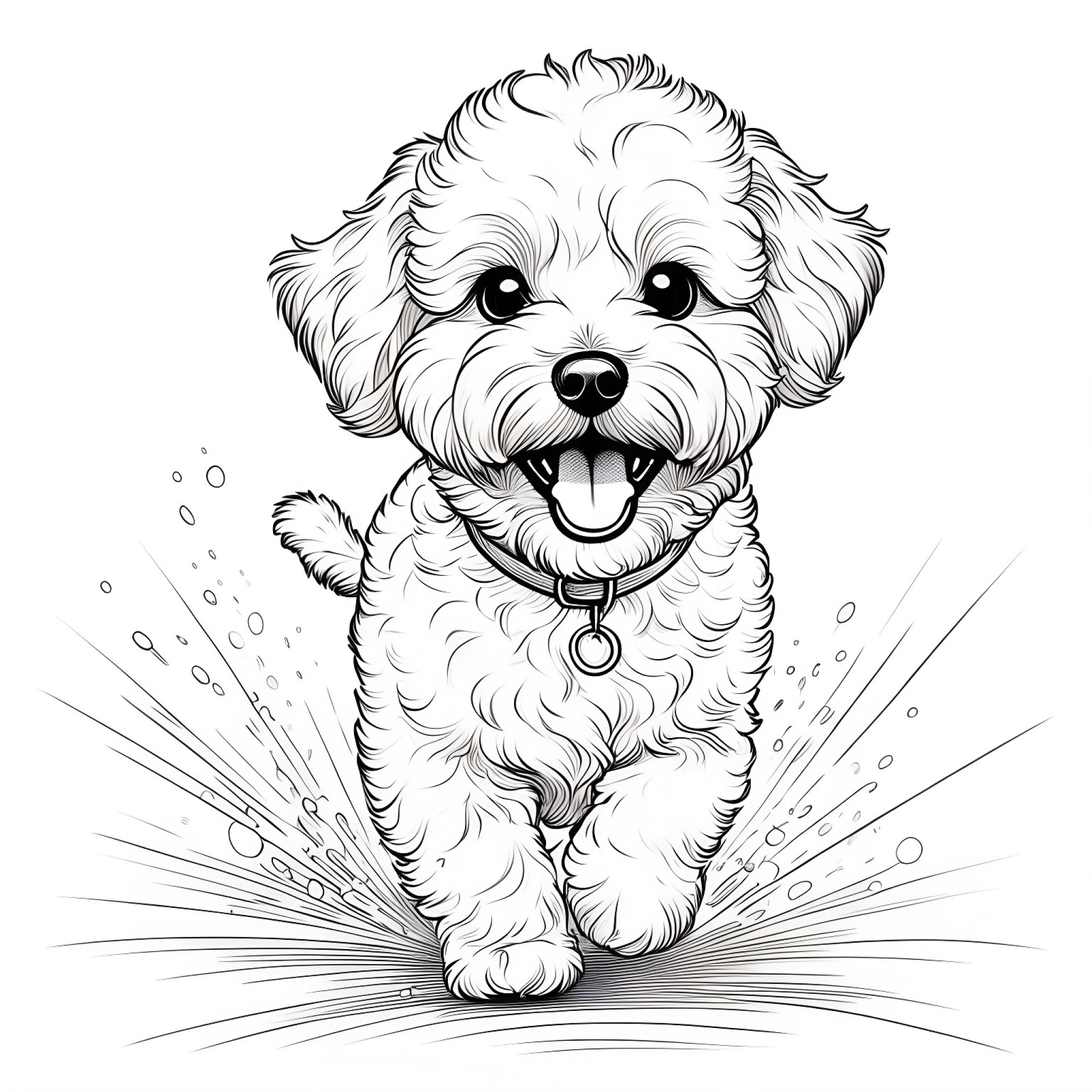 Best Bichon Fris Coloring Pages Free Printable Pdfs