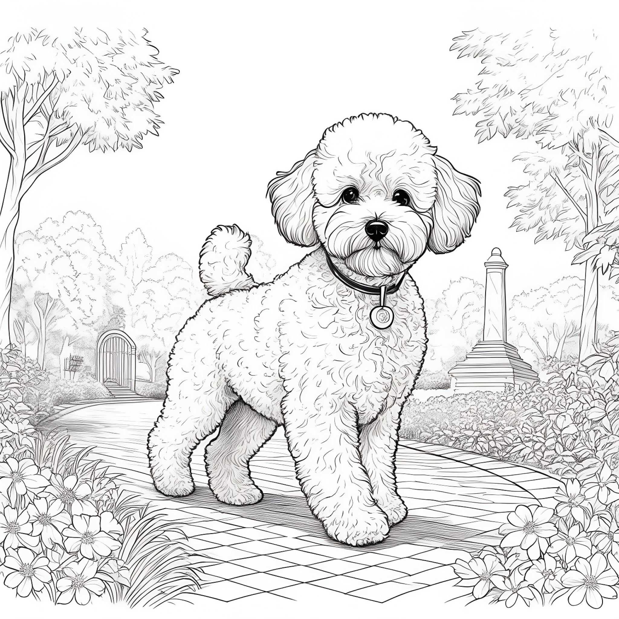 19 Best Bichon Frisé Coloring Pages Free Printable PDFs