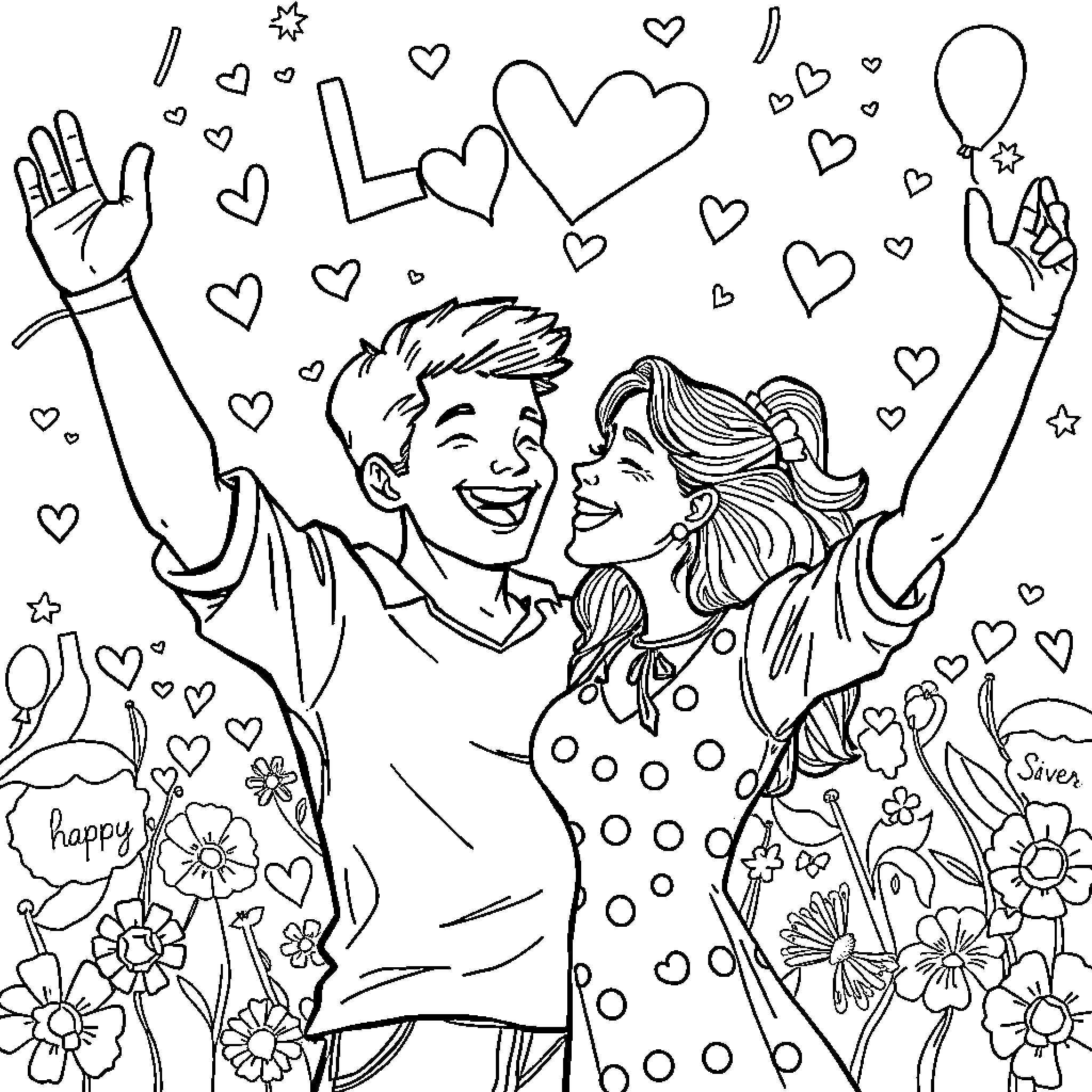 Best Gay Coloring Pages Free Printable PDF