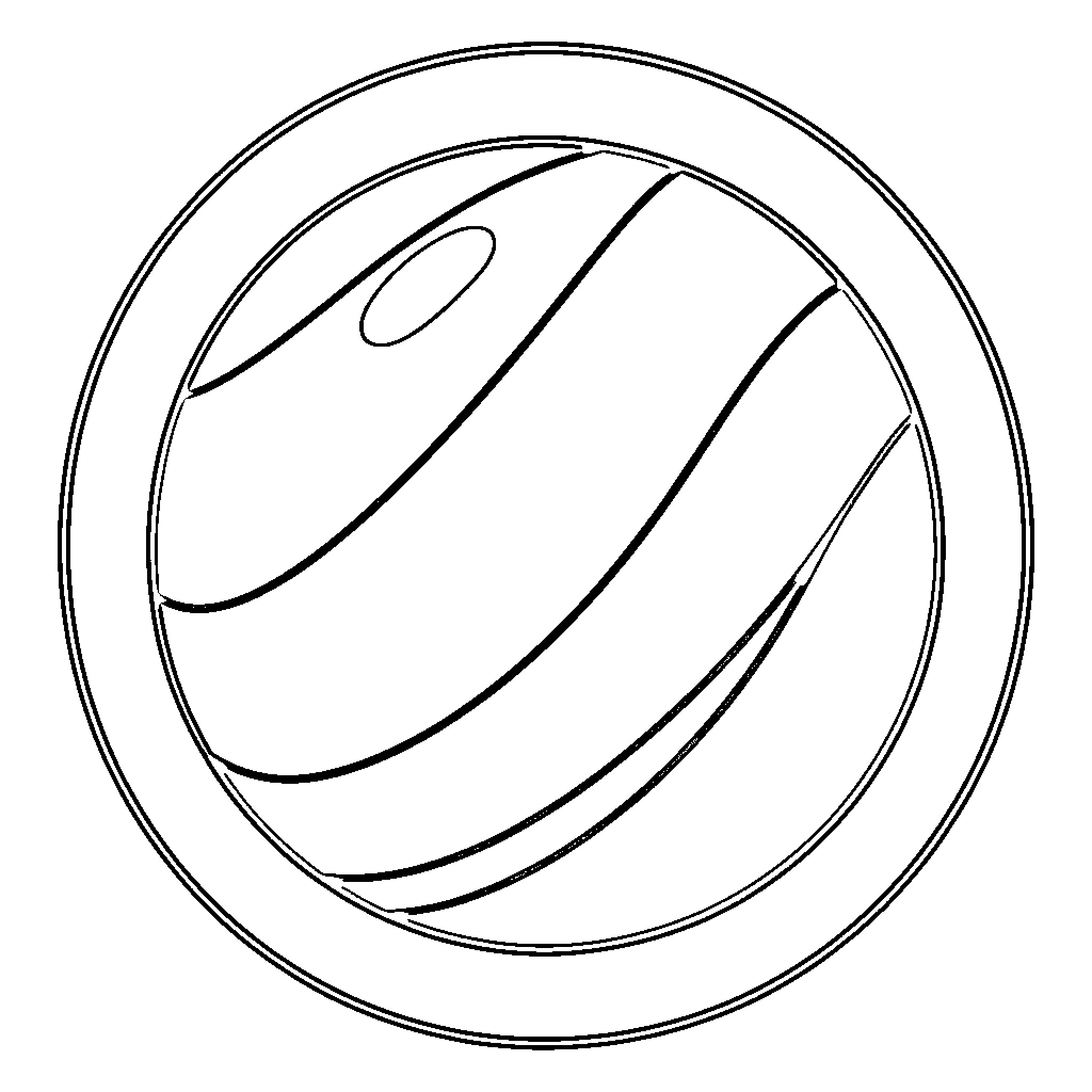 Nee Doh Abstract Geometric Shapes Coloring Page (free black-and-white line drawing printable PDF for all, from beginners to advanced learners, including children, teens, adults, and seniors)