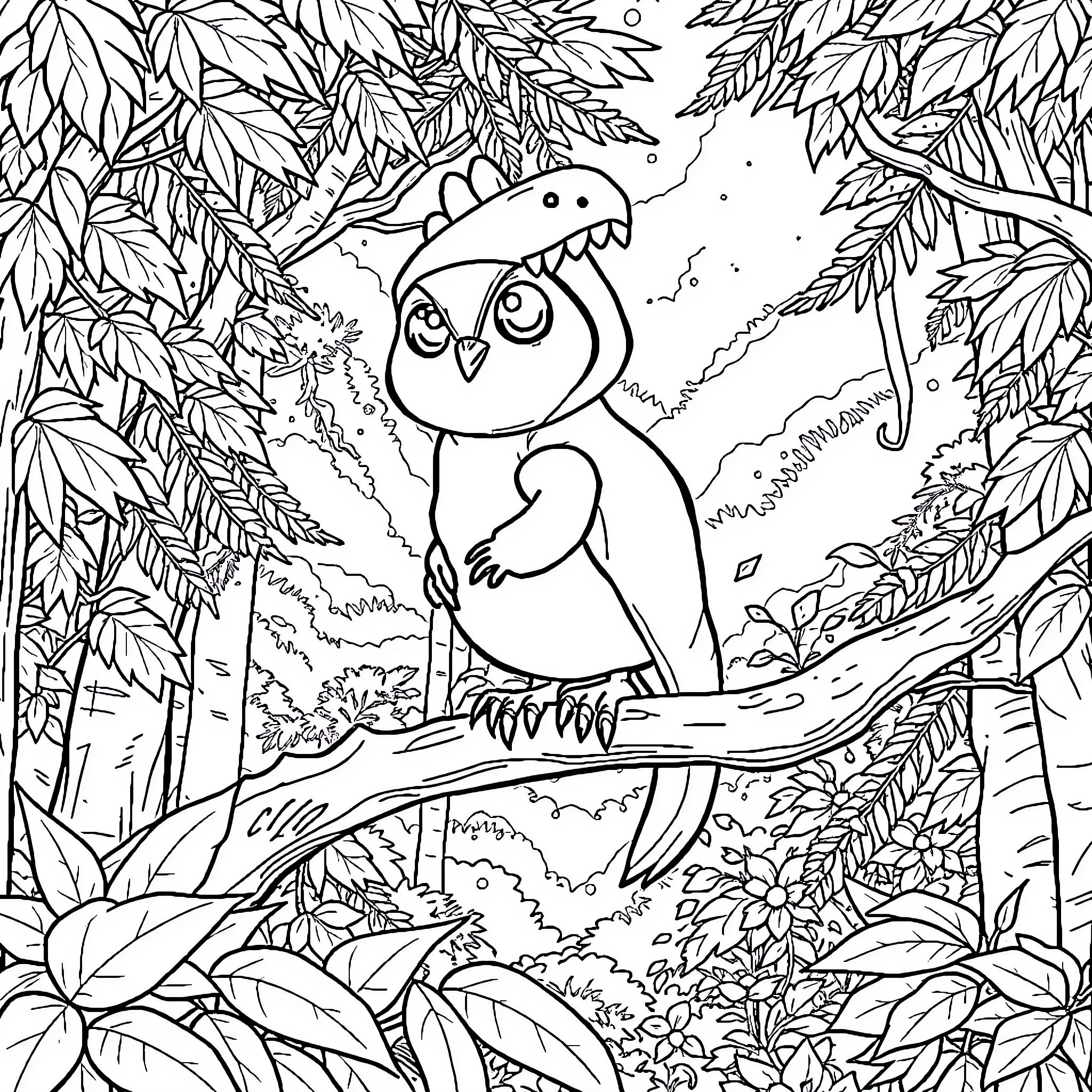 Best Hibou Coloring Pages Free - 025fae17fd813751 