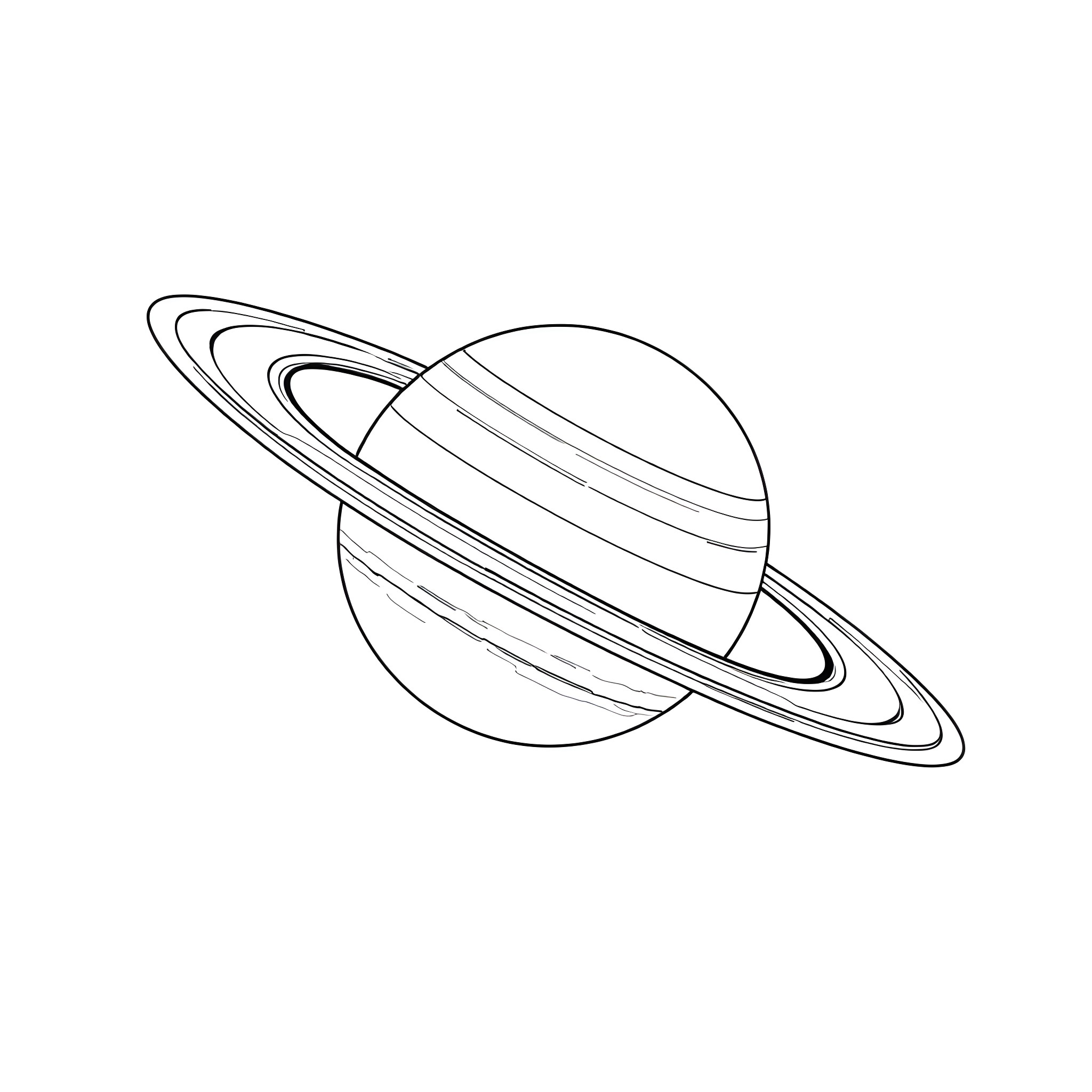 Exocarrier spacecraft in flight Coloring Page (free black-and-white line drawing printable PDF for all, from beginners to advanced learners, including children, teens, adults, and seniors)