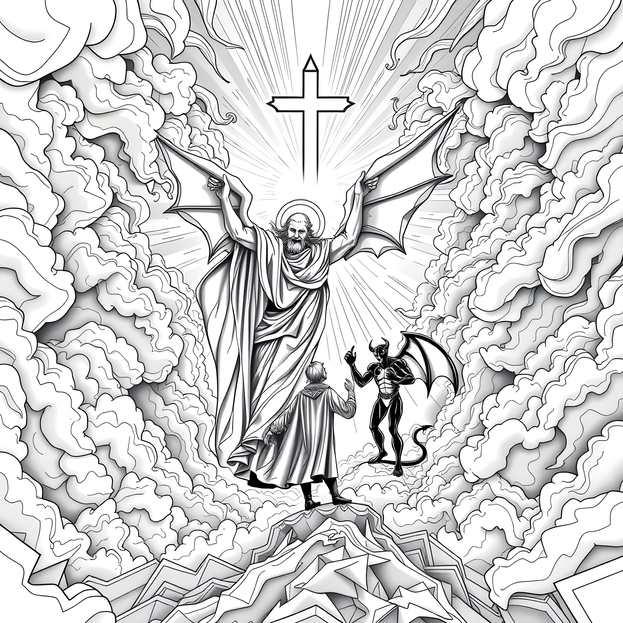 Best God Coloring Pages (Free Printable PDF)