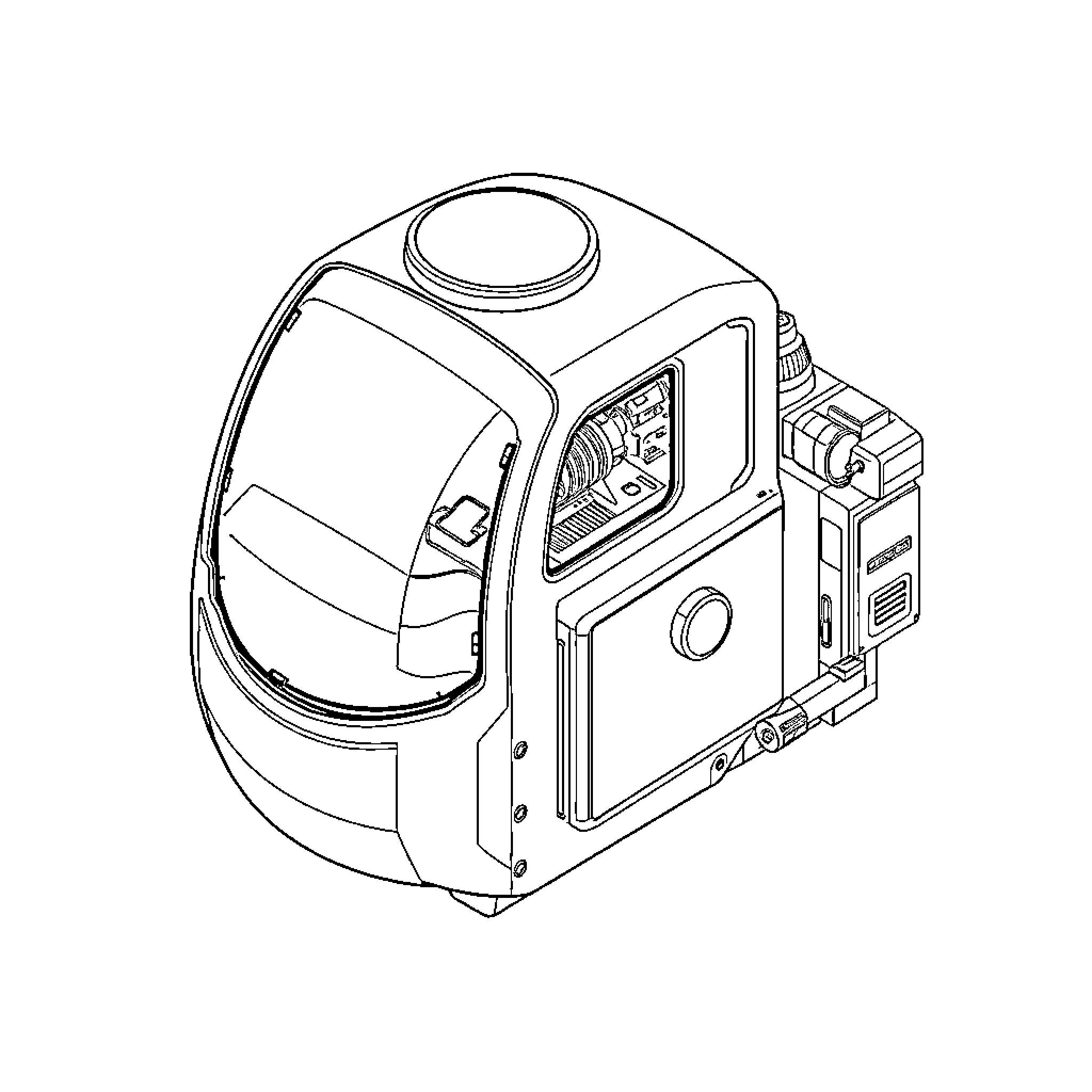 Metrotom: Retro-Style Camera with Viewfinder Coloring Page (free black-and-white line drawing printable PDF for all, from beginners to advanced learners, including children, teens, adults, and seniors)