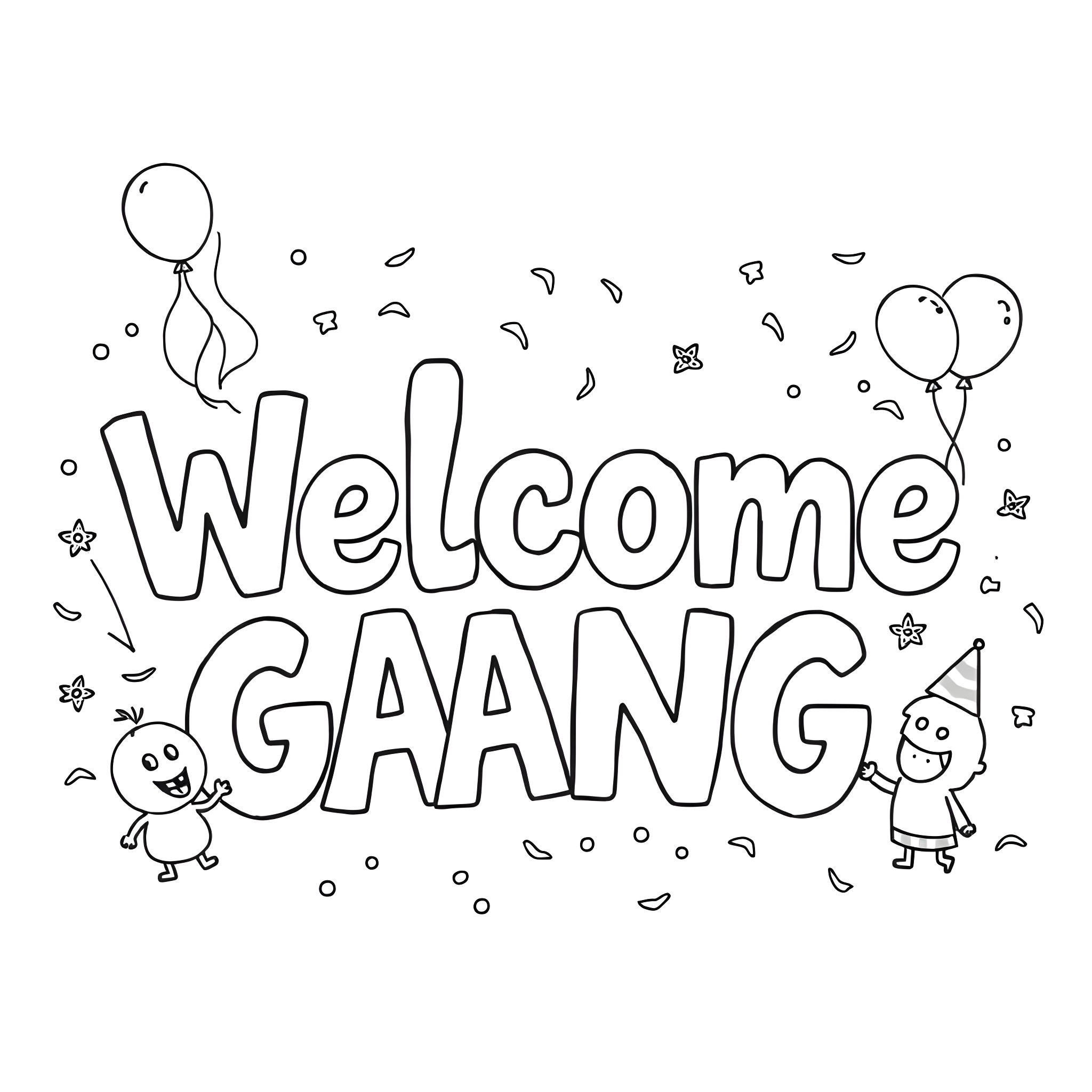 Welcome Coloring Pages For Adults