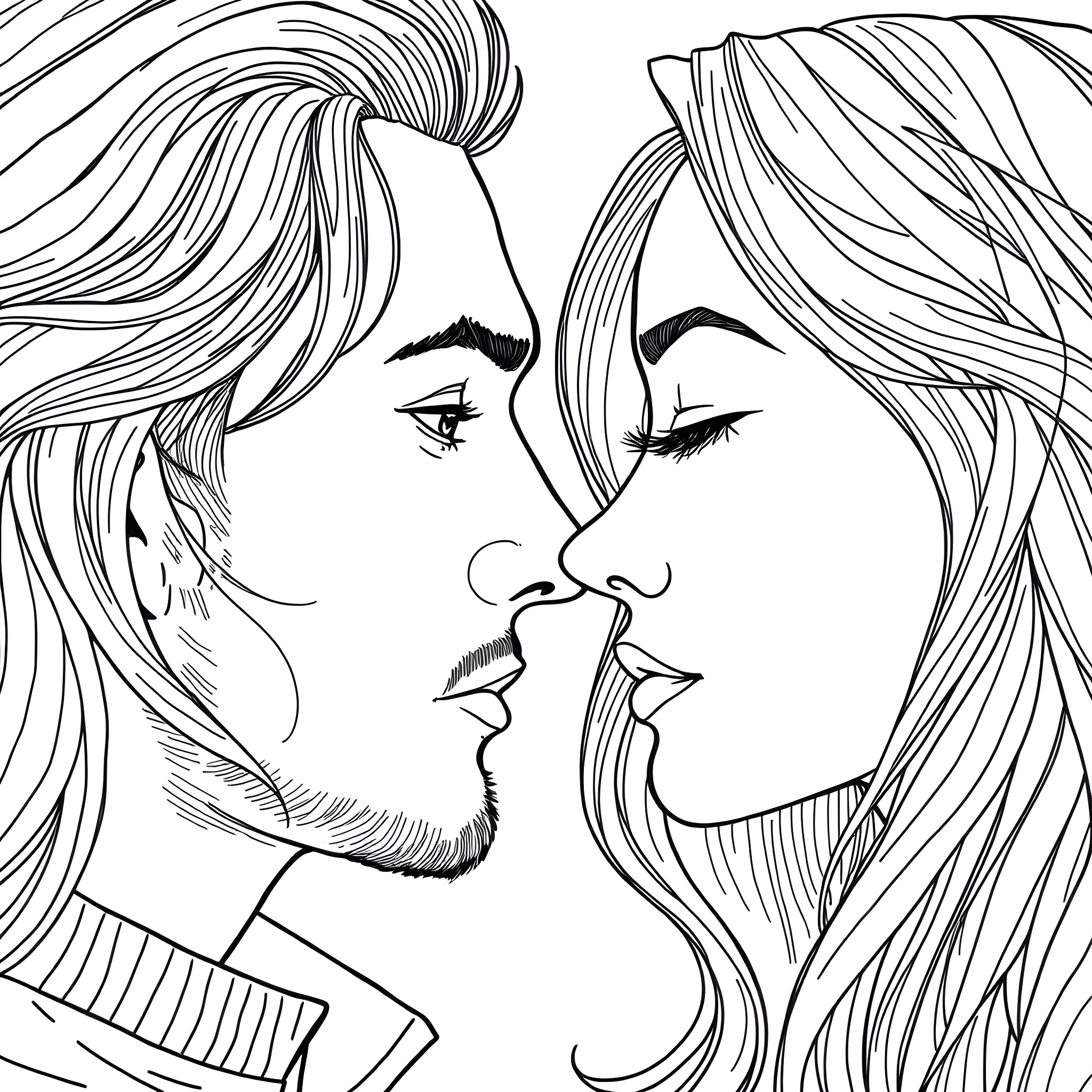 Best Man and Woman Coloring Pages (Free Printable PDF)