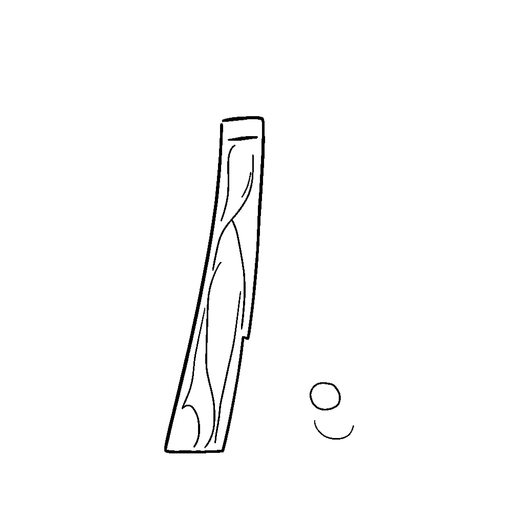 A Wooden Clothespin and a Ball Coloring Page (free black-and-white line drawing printable PDF for all, from beginners to advanced learners, including children, teens, adults, and seniors)