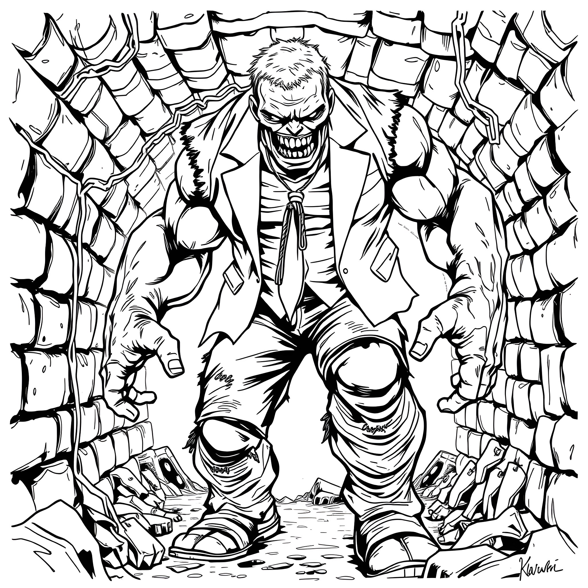 22 Best Zombie Hulk Coloring Pages (Free Printable PDFs)