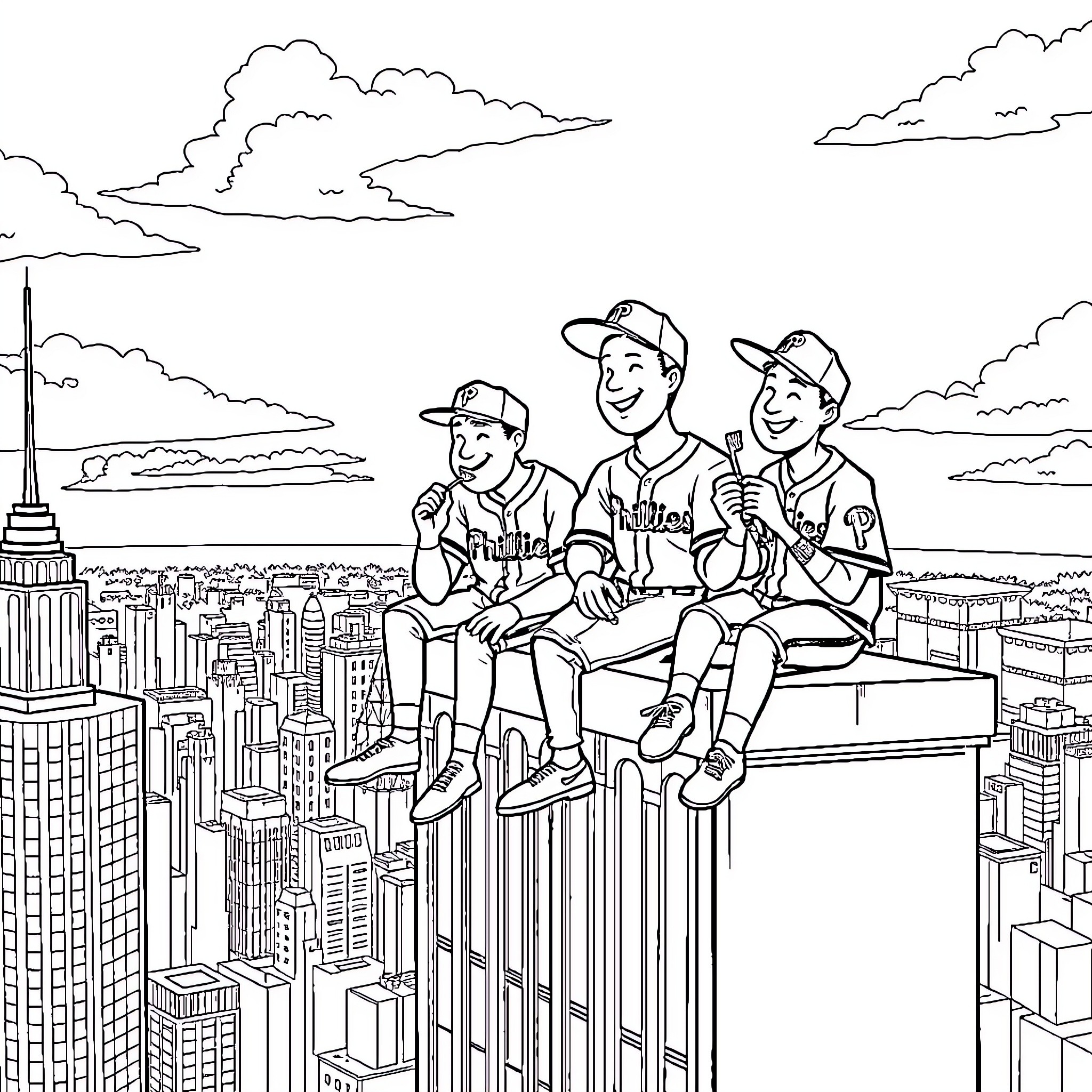 1 Best Phillies Coloring Pages (Free Printable PDFs)