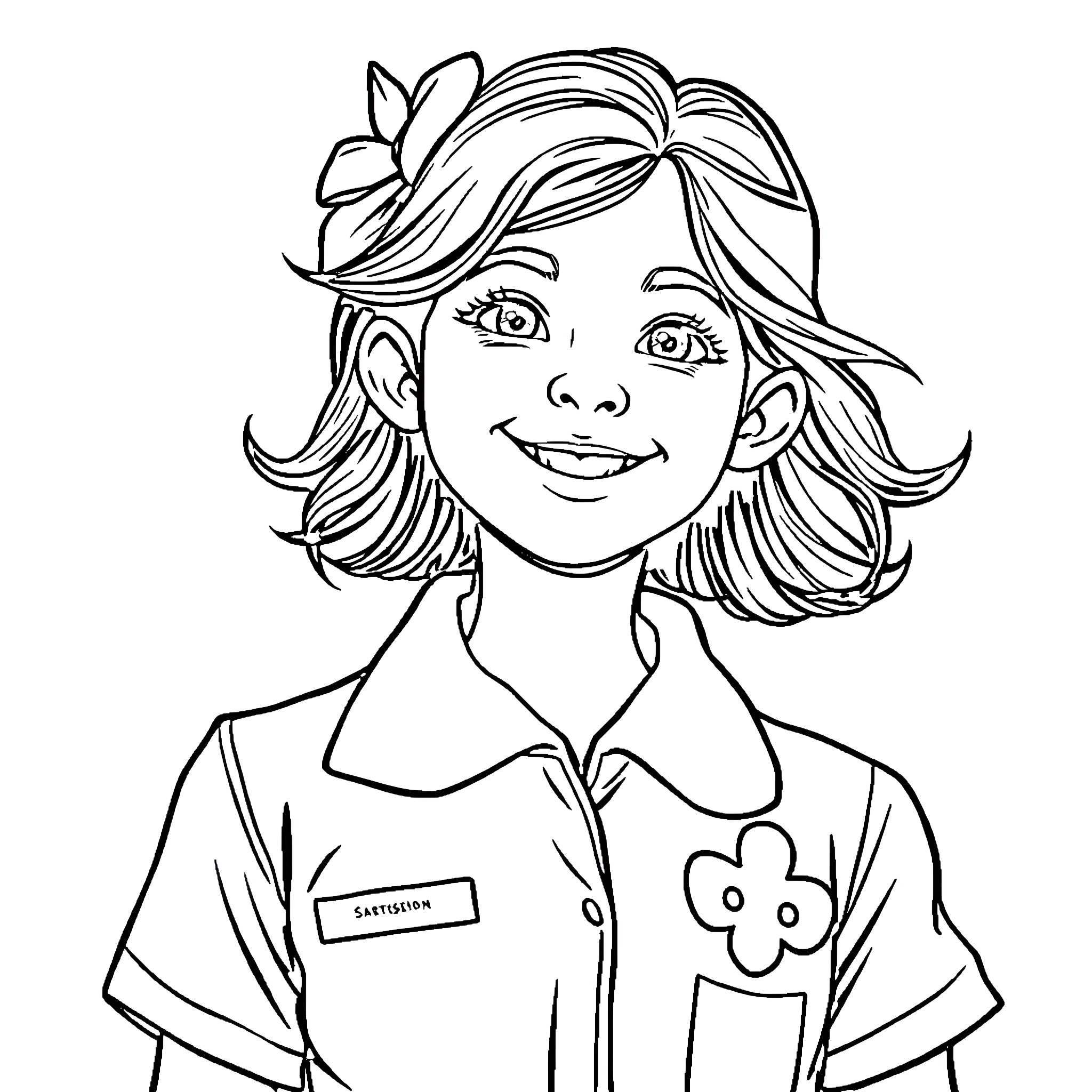 Tate McRae Coloring Page 3