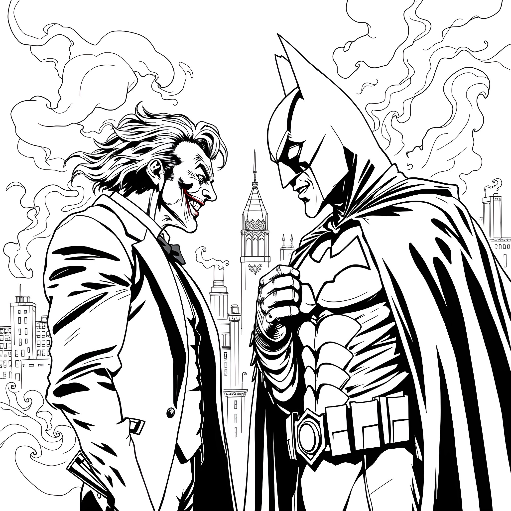 Best Joker Coloring Pages Free Printable PDF Best Joker Coloring Pages Free Printable PDF