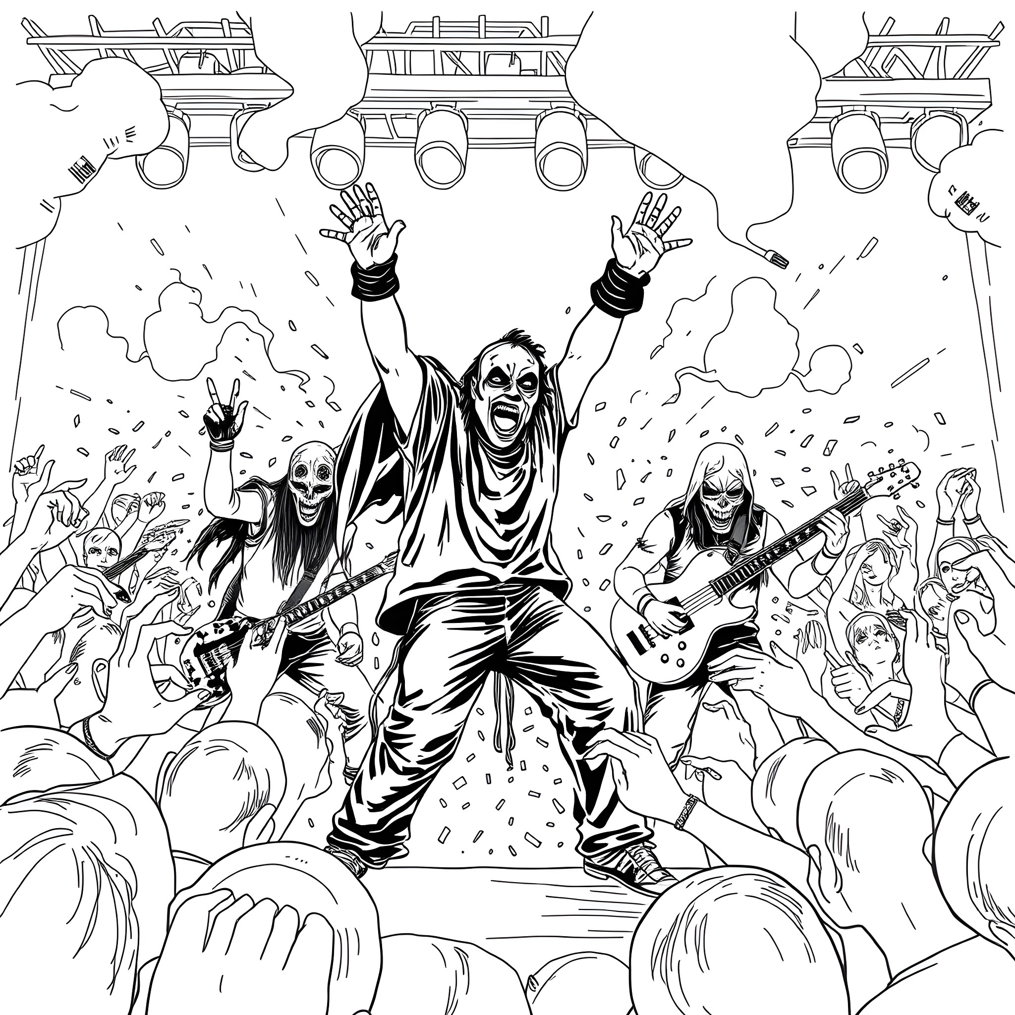 11 Best Slipknot Coloring Pages (Free Printable PDFs)