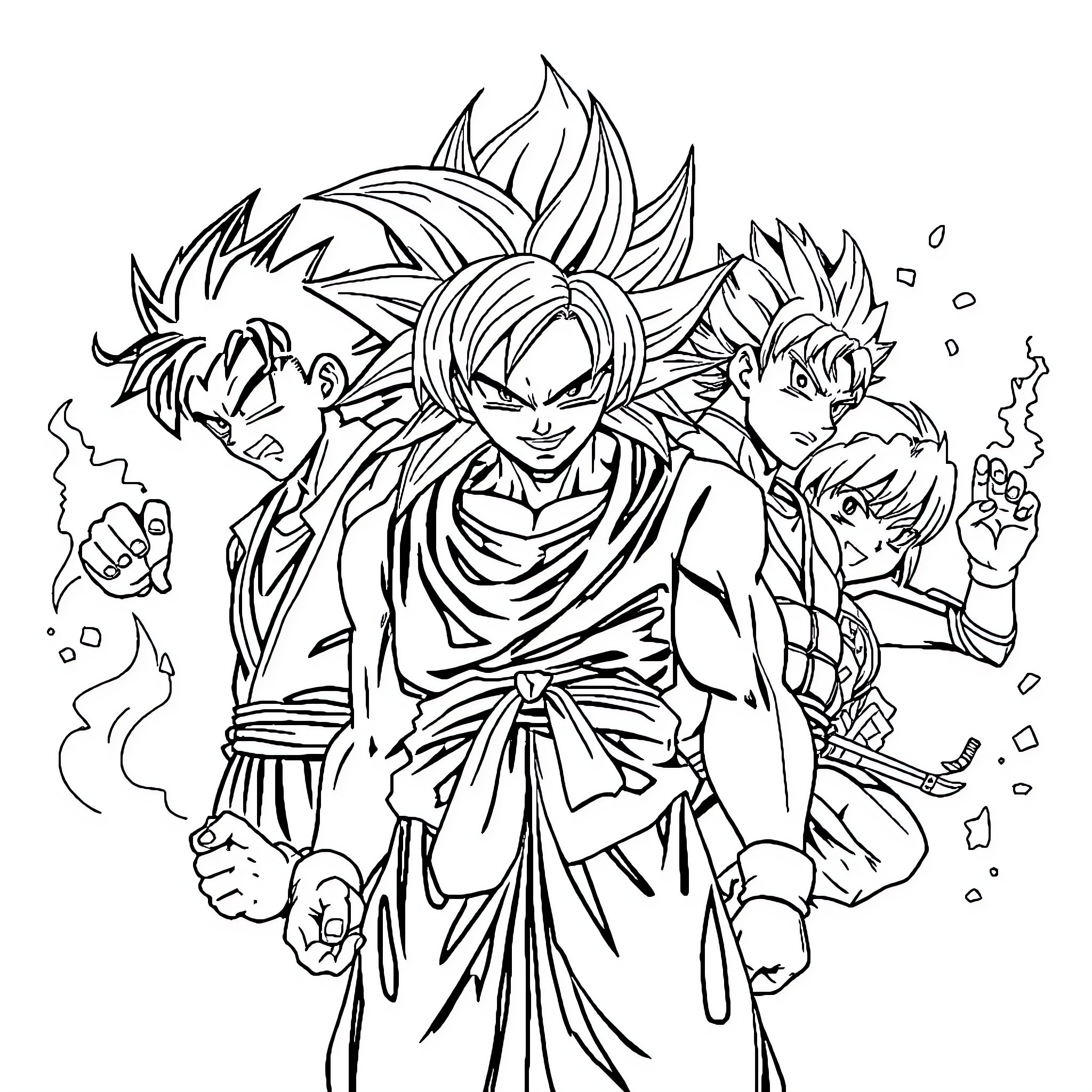 122 Best Anime Coloring Pages (Free Printable PDFs)