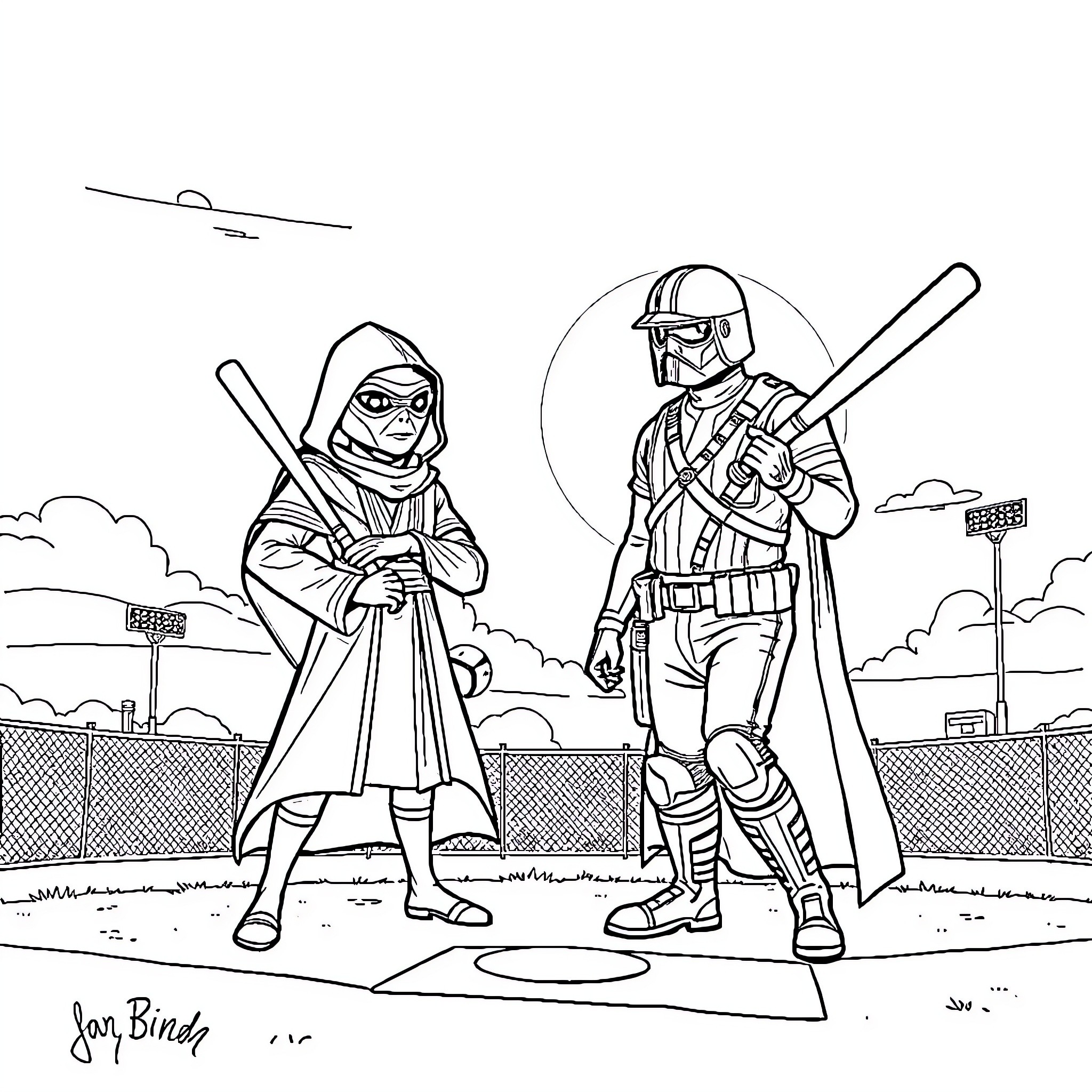 1 Best Deacon St John Coloring Pages (Free Printable PDFs)