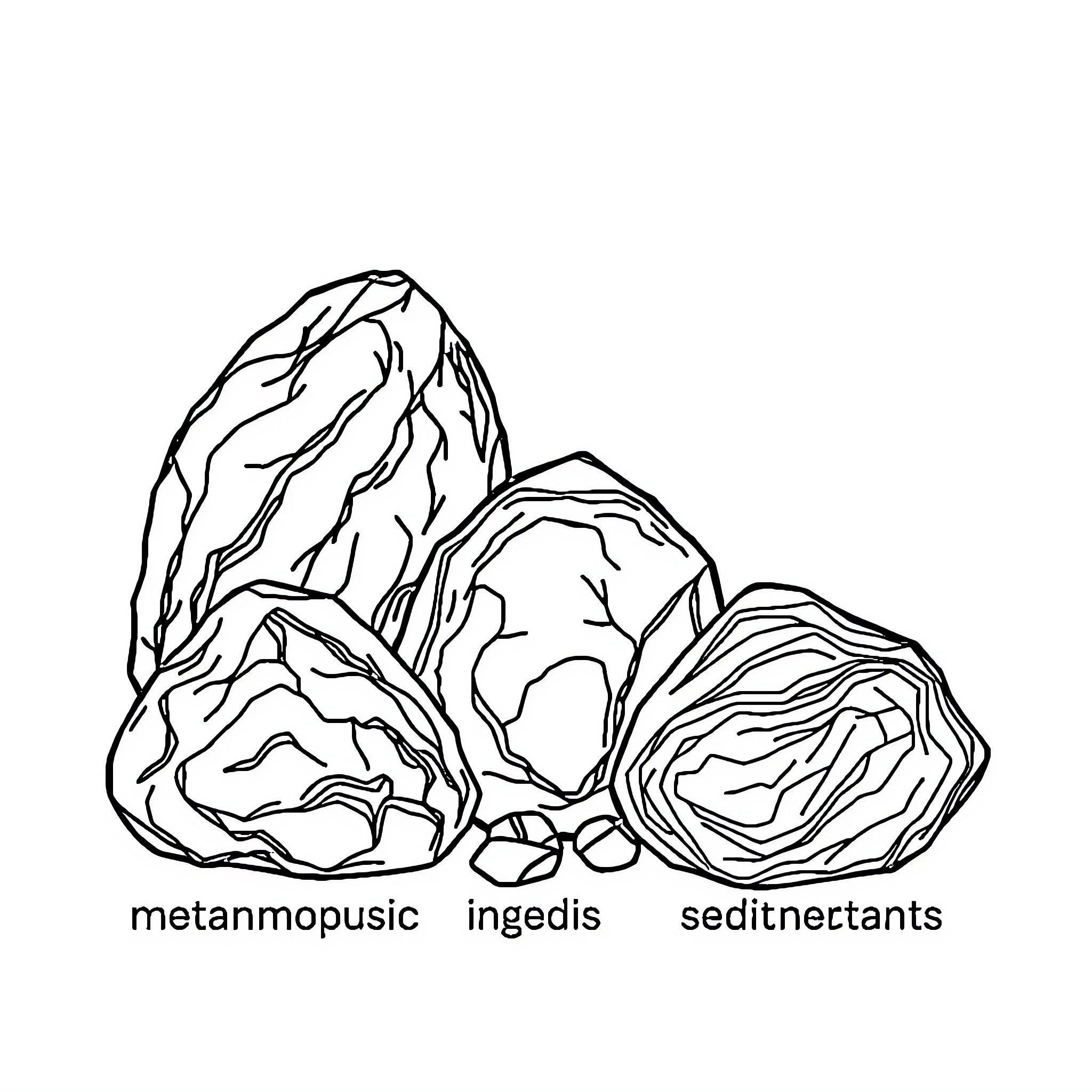 Best Rock Coloring Pages (Free Printable PDF)