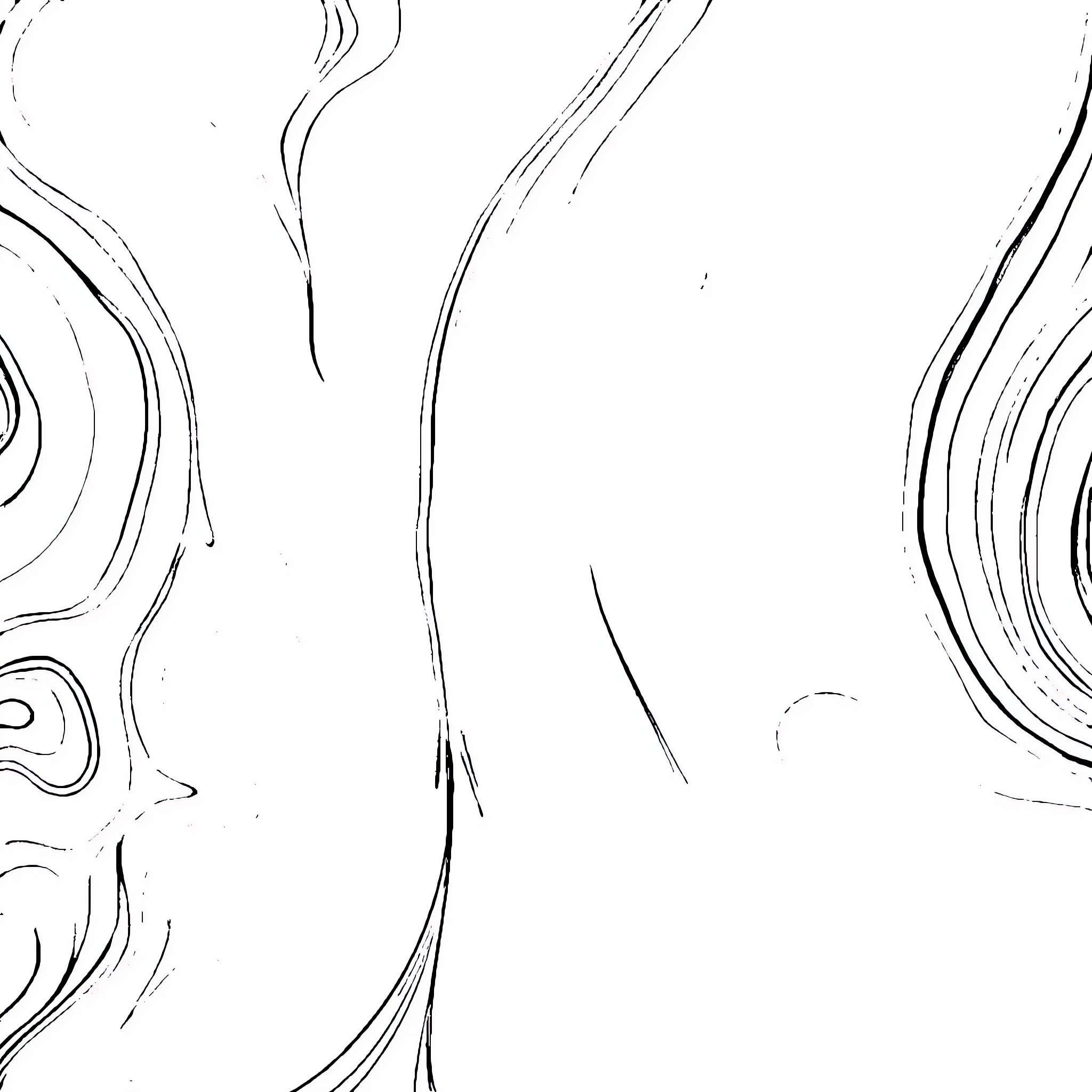 Tie Dye Abstract Patterns Coloring Page (free black-and-white line drawing printable PDF for all, from beginners to advanced learners, including children, teens, adults, and seniors)