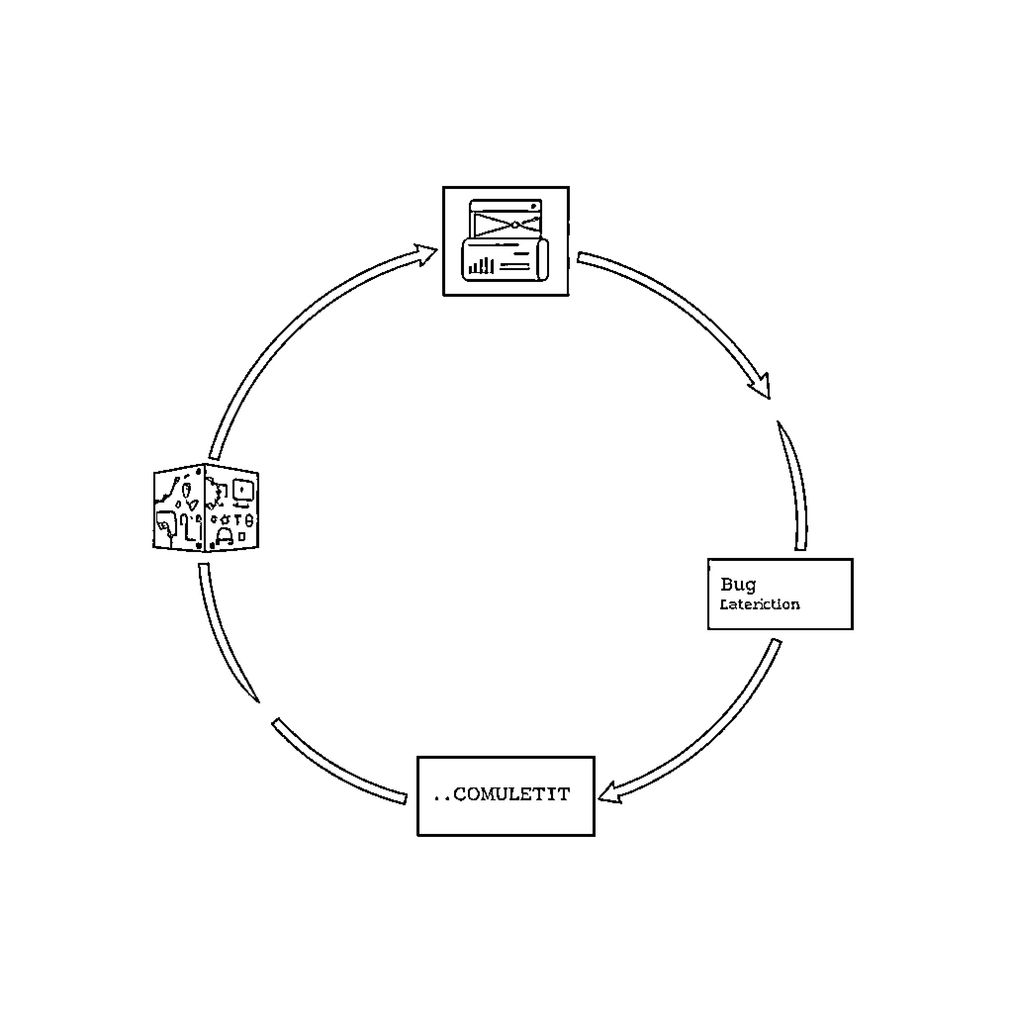 Jira task workflow diagram Coloring Page (free black-and-white line drawing printable PDF for all, from beginners to advanced learners, including children, teens, adults, and seniors)