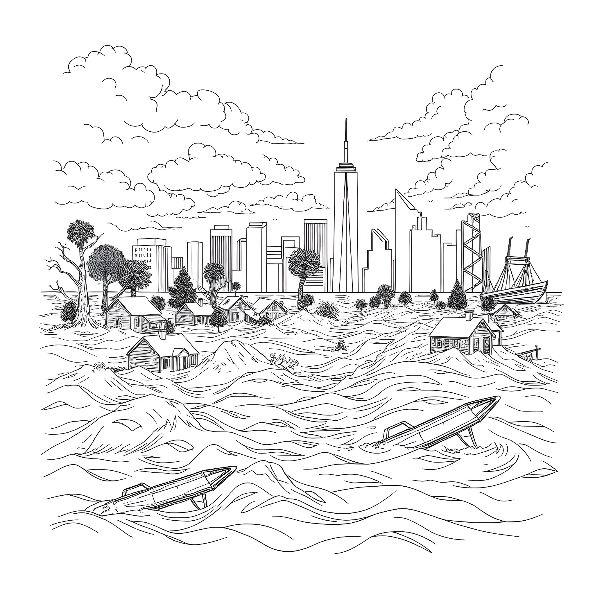 13 Best Hurricane Coloring Pages (Free Printable PDFs)