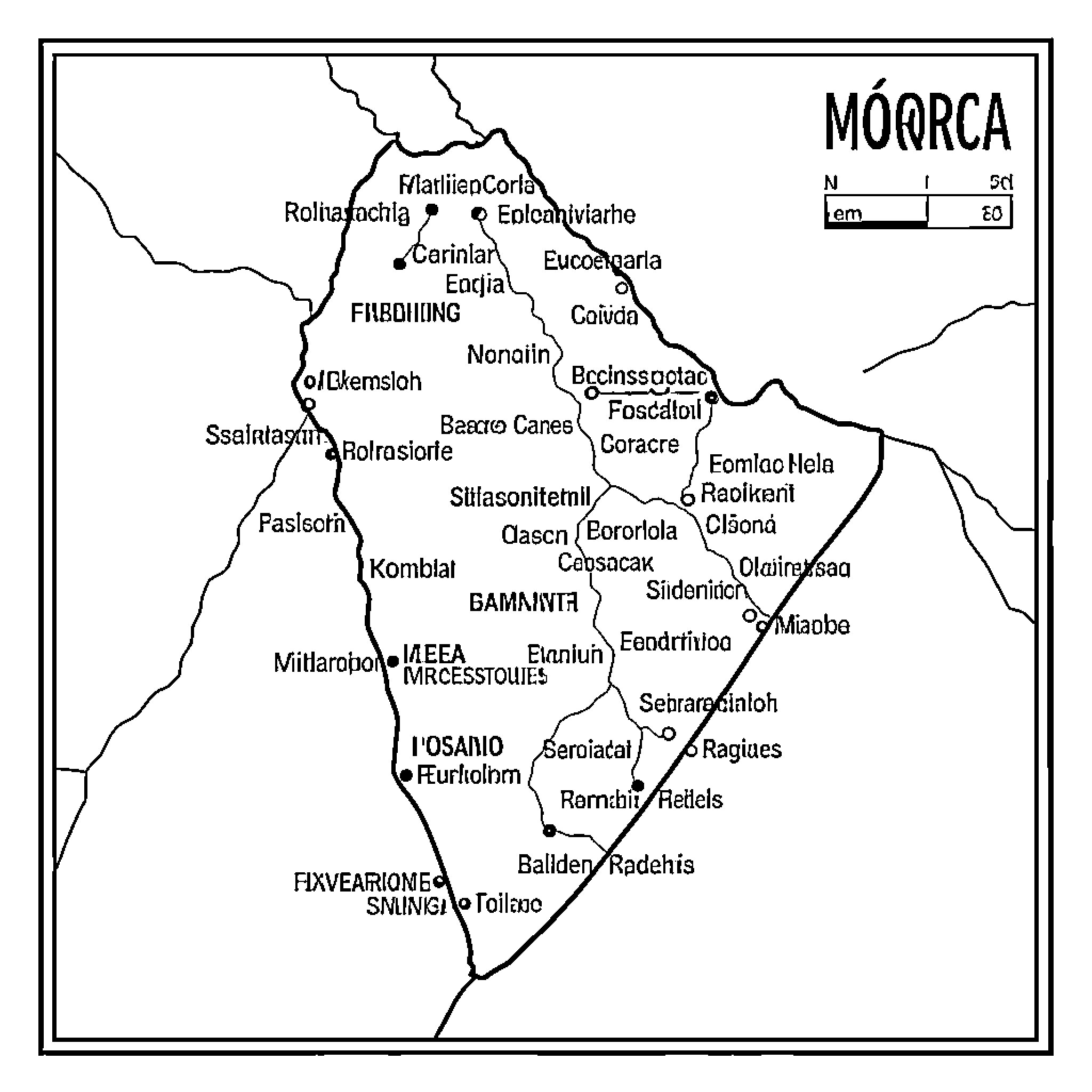Best Map Coloring Pages (Free Printable PDF)