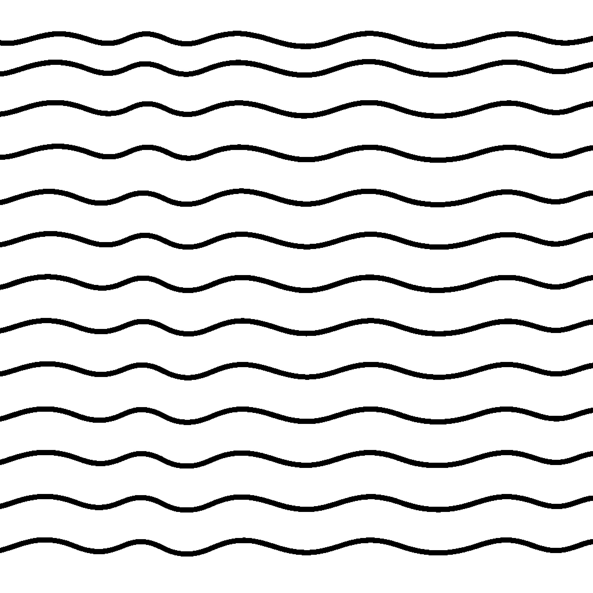 Wavy Lines of Abstract Movement Coloring Page (free black-and-white line drawing printable PDF for all, from beginners to advanced learners, including children, teens, adults, and seniors)