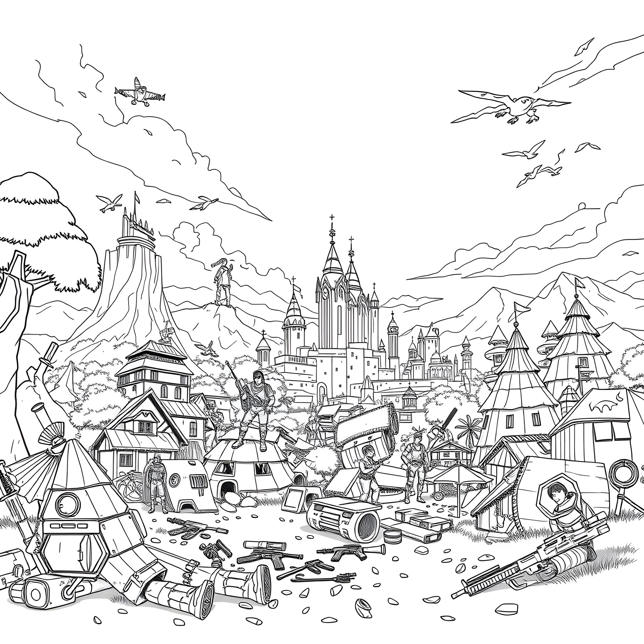 3 Best Chicken Nugget Coloring Pages (Free Printable PDFs)