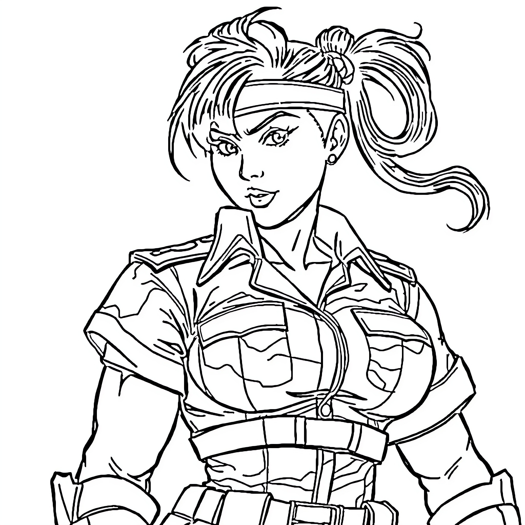 28 Best Chun Li Coloring Pages (Free Printable PDFs)