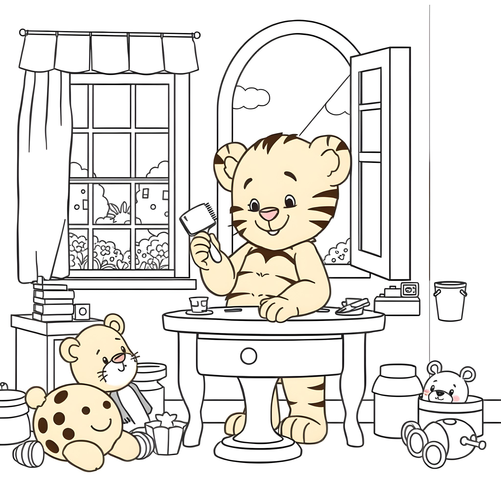 Best Daniel Tiger Coloring Pages (Free Printable PDF)