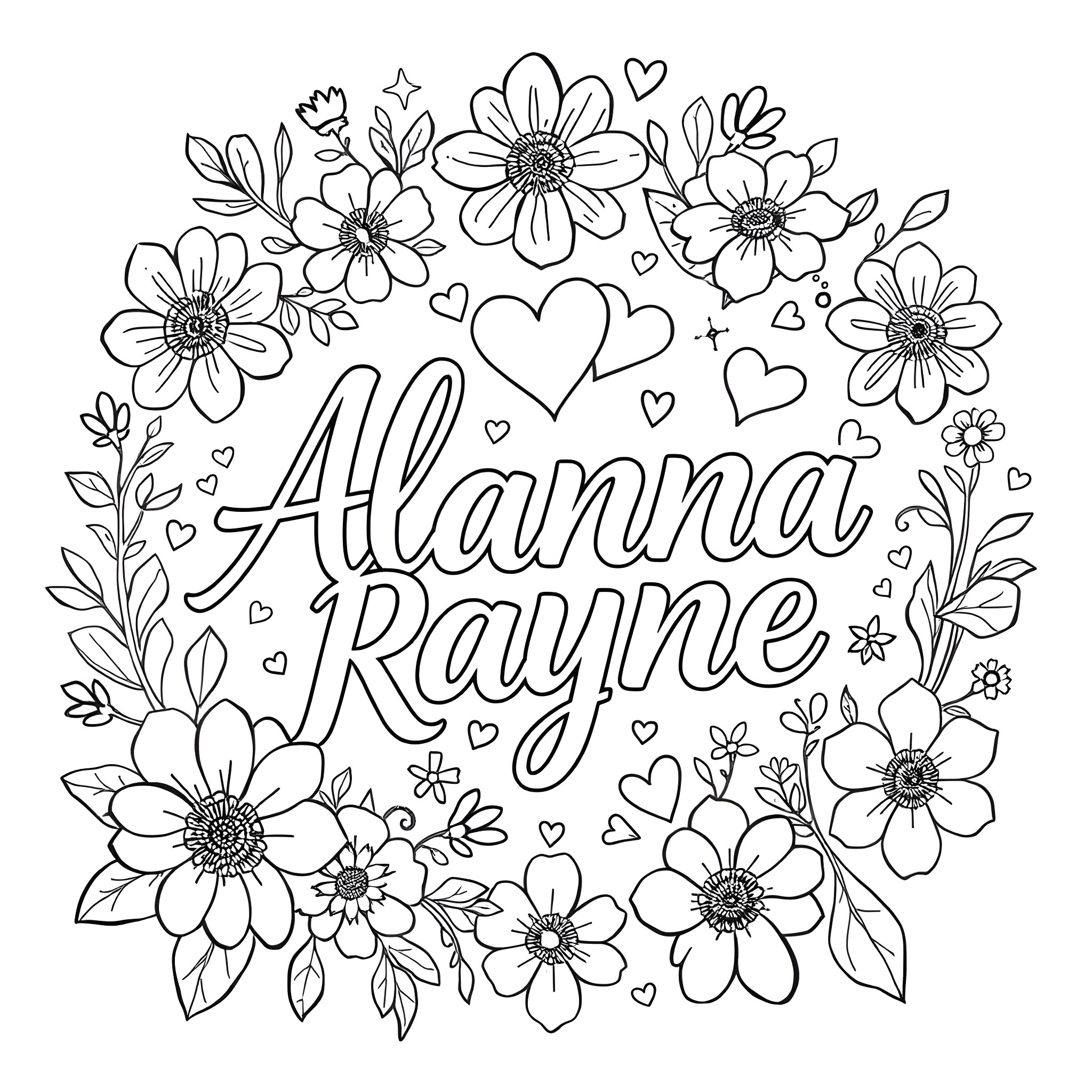 Best Cursive Font Coloring Pages (Free Printable PDF)