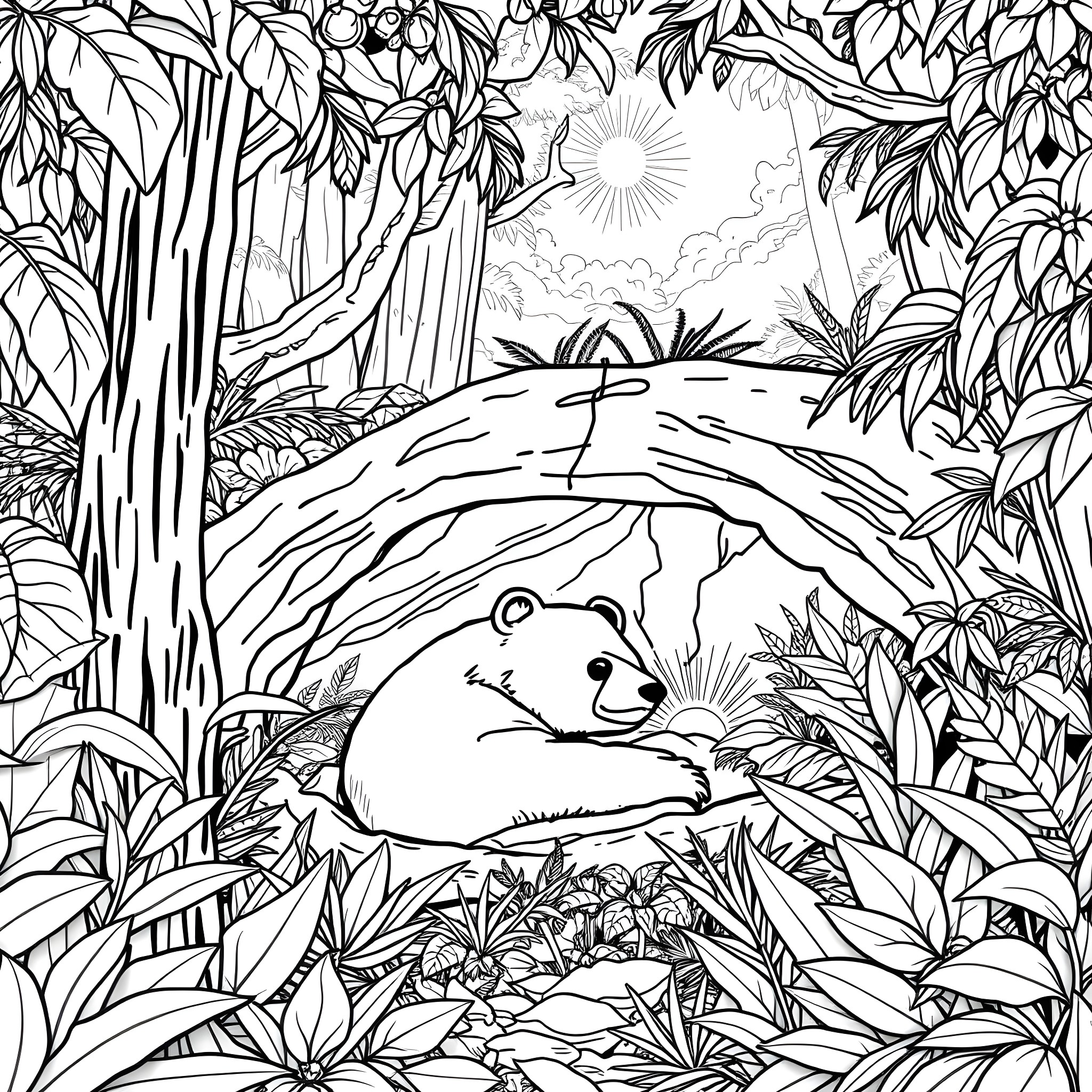 8 Best Sun Bear Coloring Pages (Free Printable PDFs)