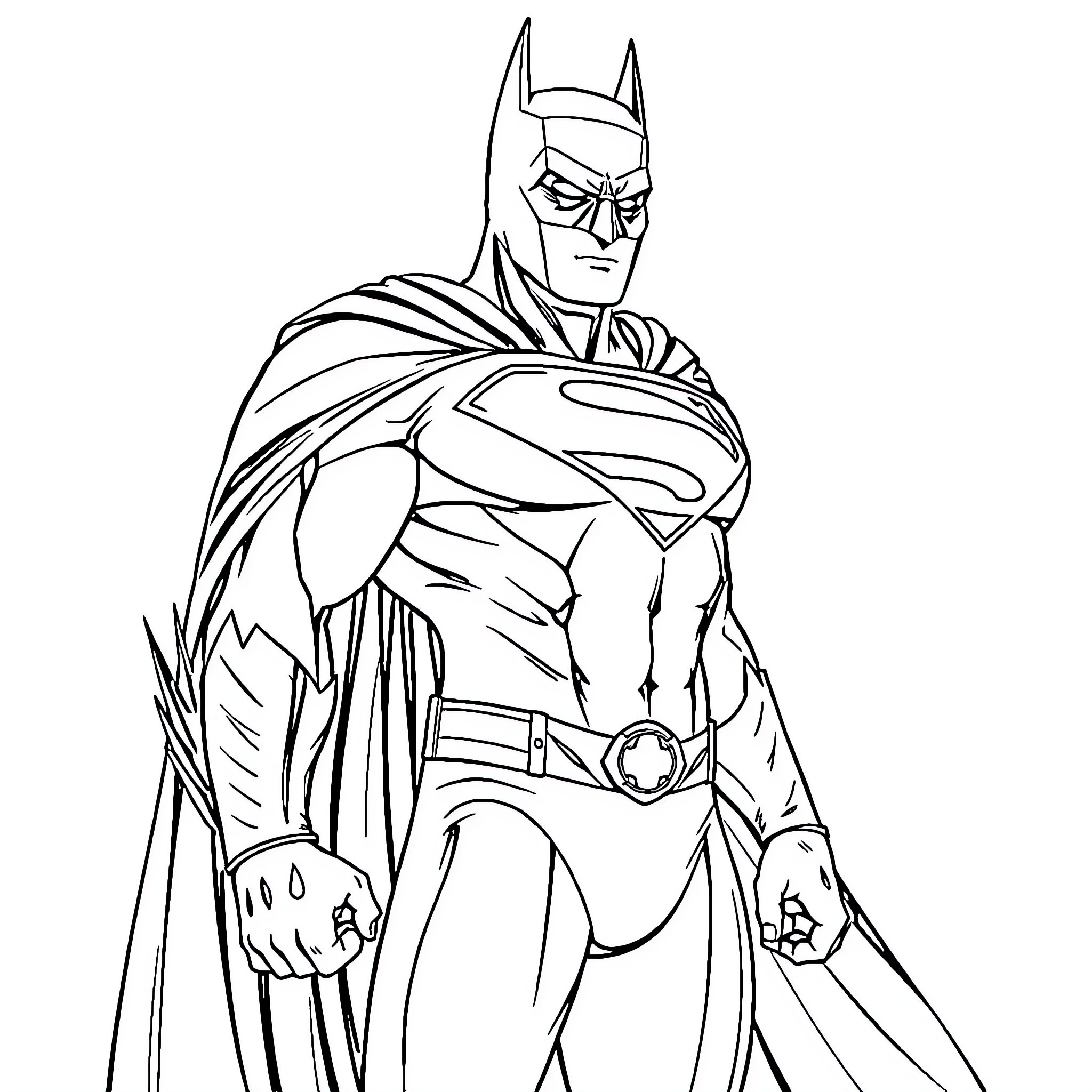 Best Batman Superman Coloring Pages (Free Printable PDF)