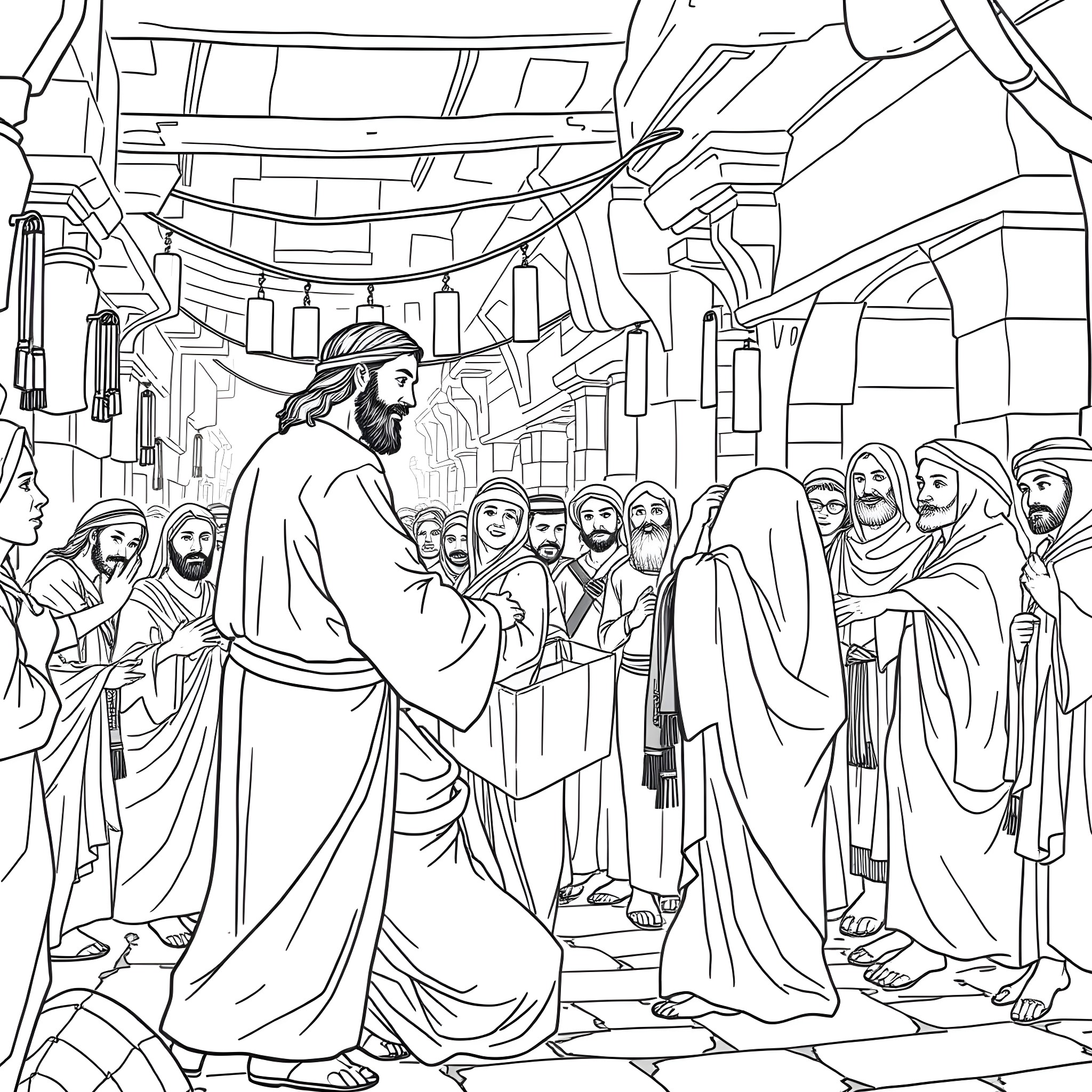 47 Best Jesus Coloring Pages (Free Printable PDFs)
