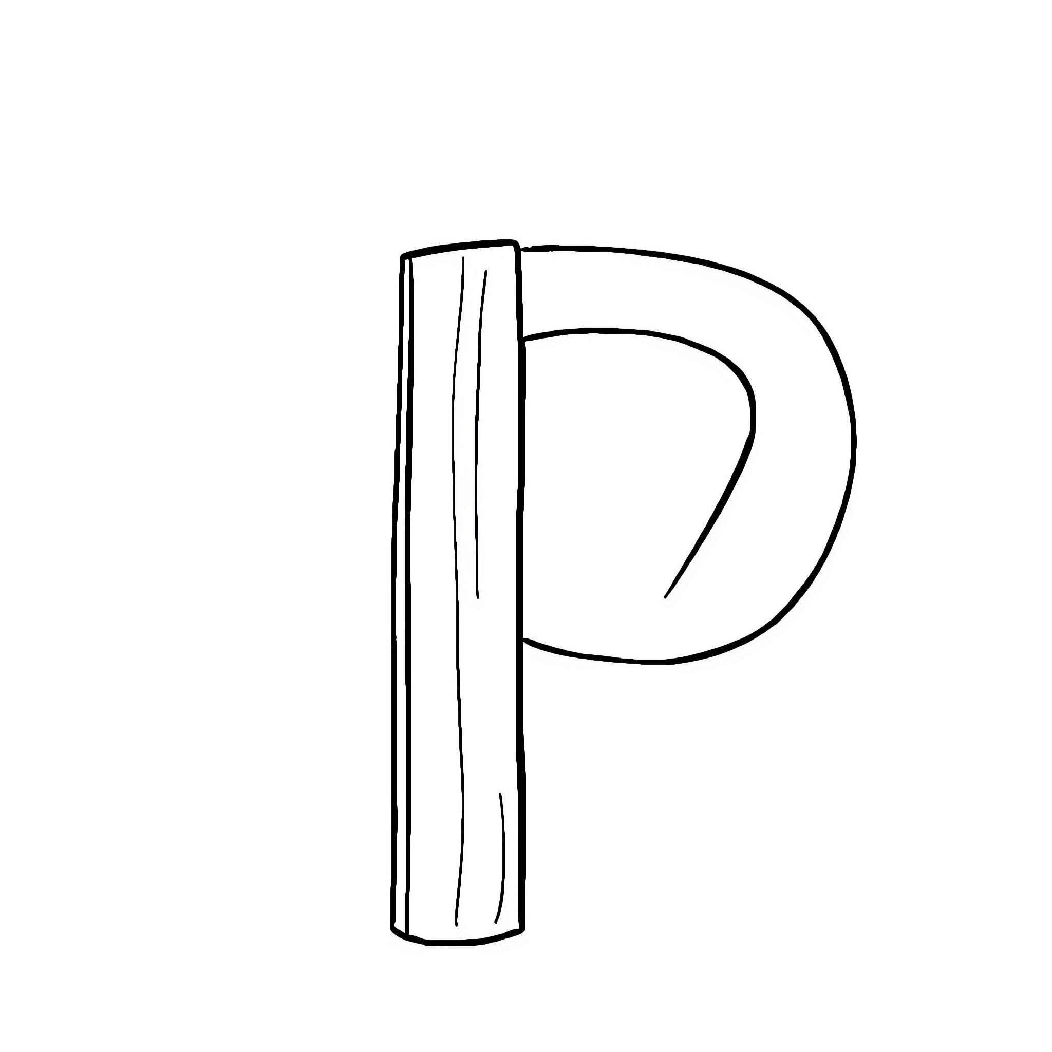 Playful pencil standing tall Coloring Page (free black-and-white line drawing printable PDF for all, from beginners to advanced learners, including children, teens, adults, and seniors)