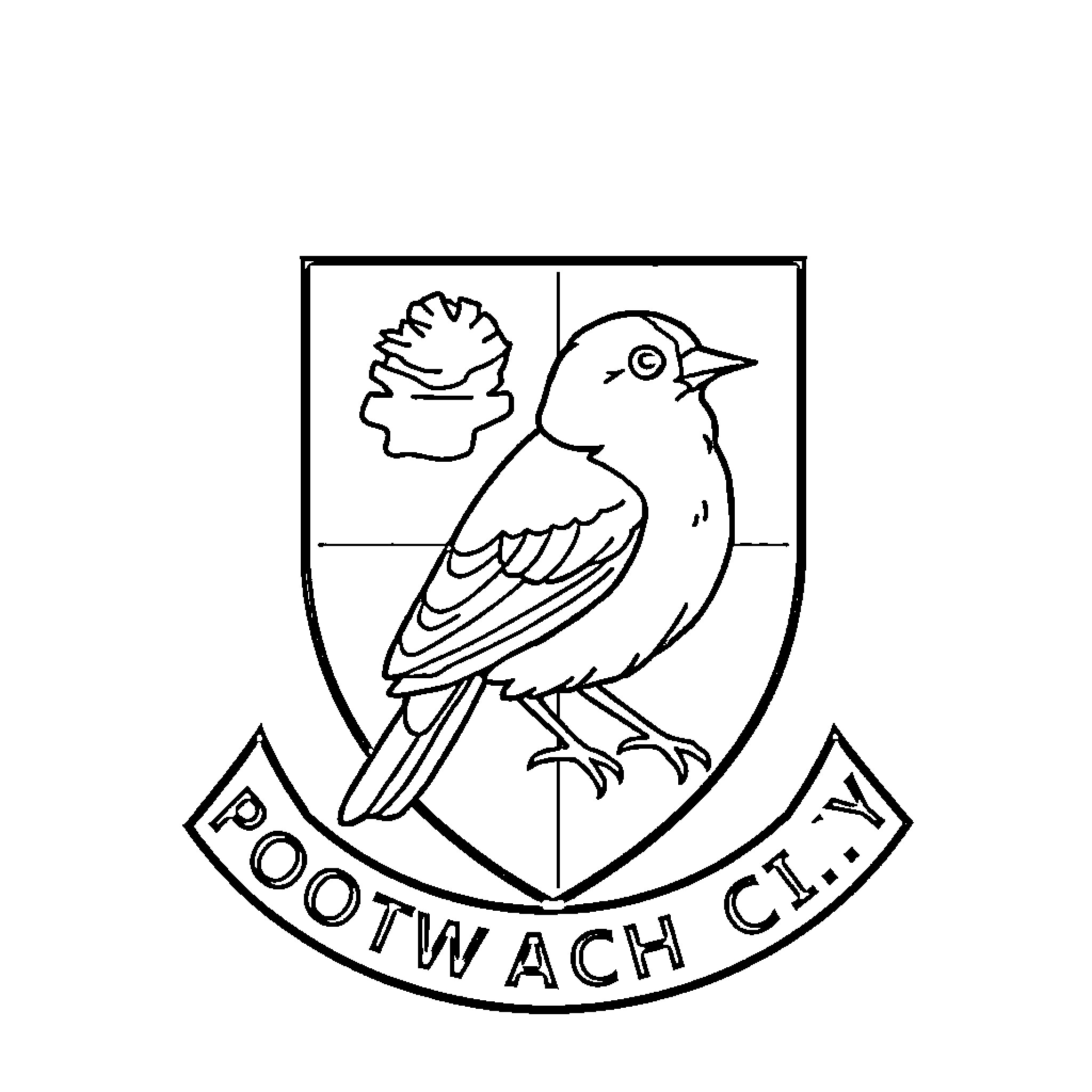 Norwich City players celebrating a victory Coloring Page (free black-and-white line drawing printable PDF for all, from beginners to advanced learners, including children, teens, adults, and seniors)