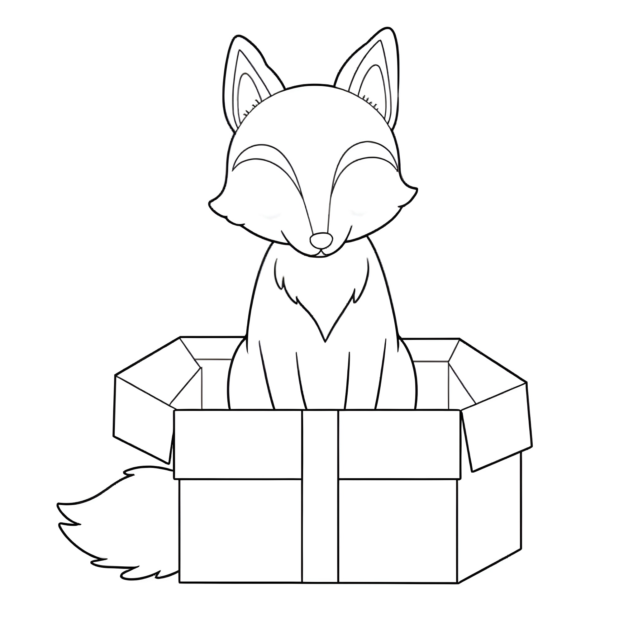 3 Best Box Coloring Pages (Free Printable PDFs)