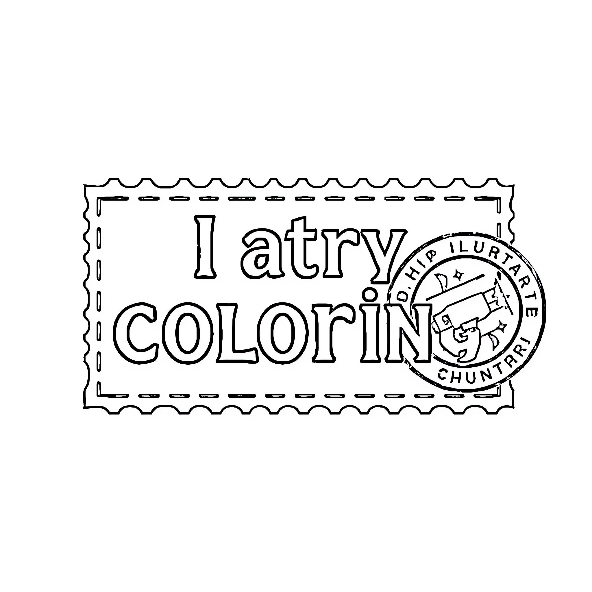 Text related to coloring activity Coloring Page (free black-and-white line drawing printable PDF for all, from beginners to advanced learners, including children, teens, adults, and seniors)