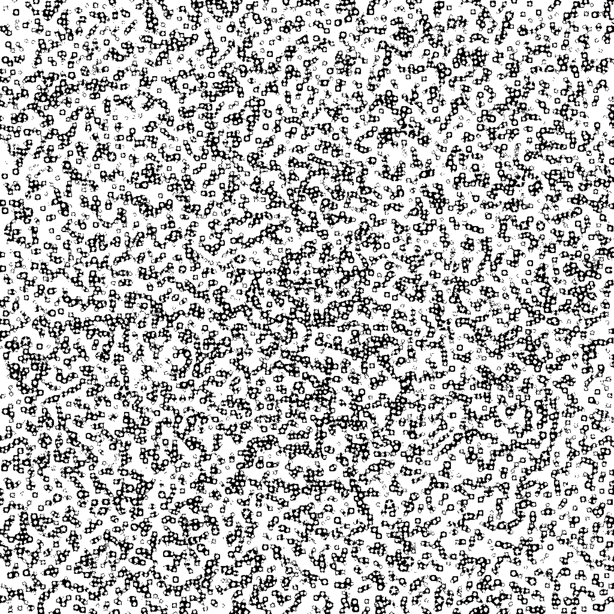 Star Cluster of Random Shapes Coloring Page (free black-and-white line drawing printable PDF for all, from beginners to advanced learners, including children, teens, adults, and seniors)