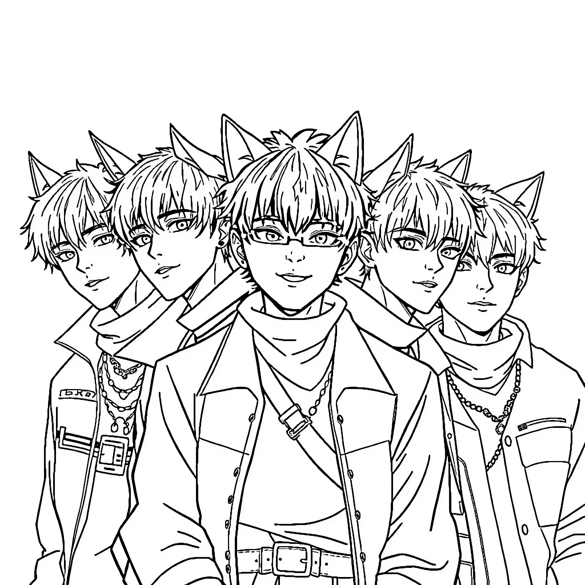 Saja Boys Chibi Coloring A Popular Fad Sweeping The Nation Saja Boys Chibi Coloring A Popular Fad Sweeping The Nation