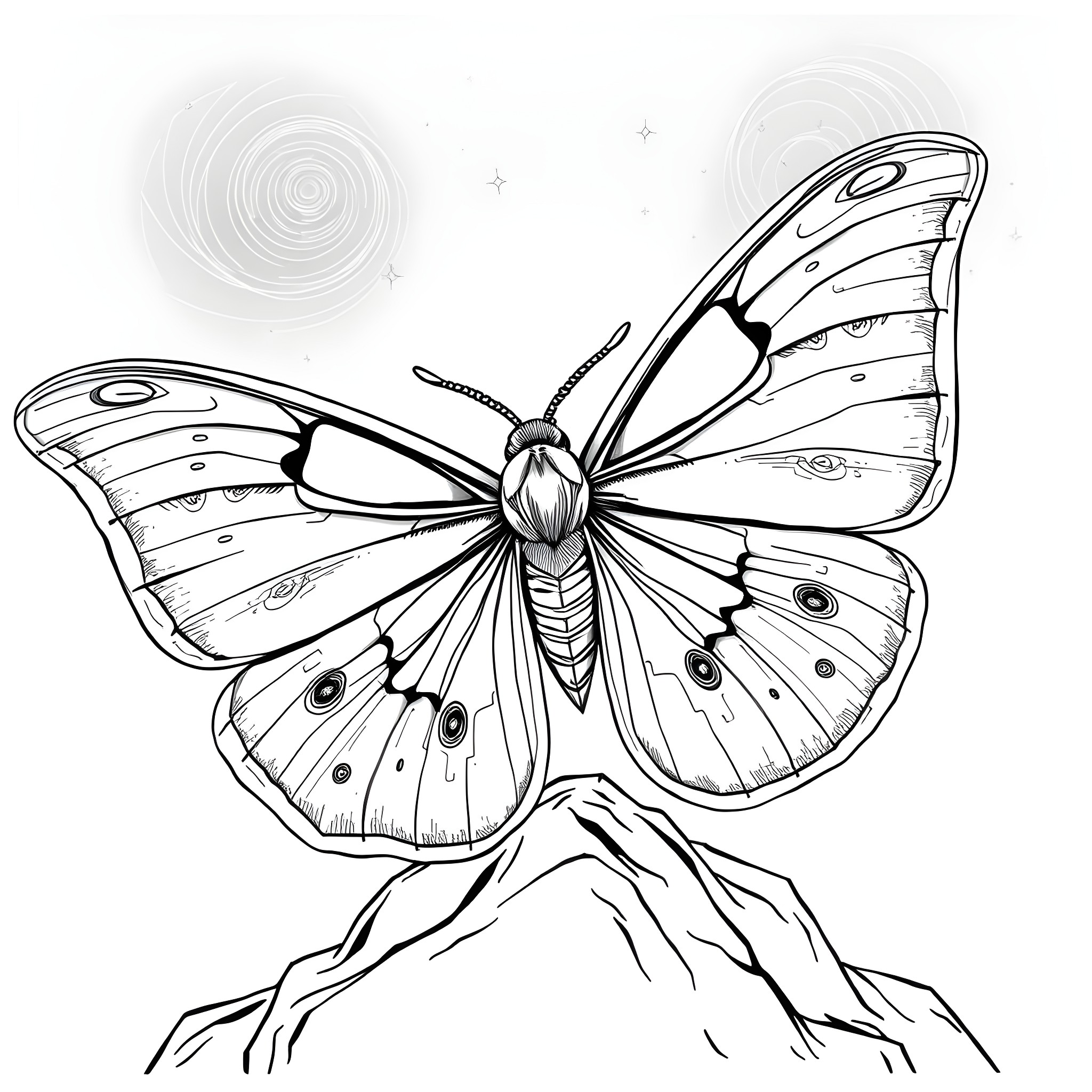 3 Best Luna Moth Coloring Pages (Free Printable PDFs)