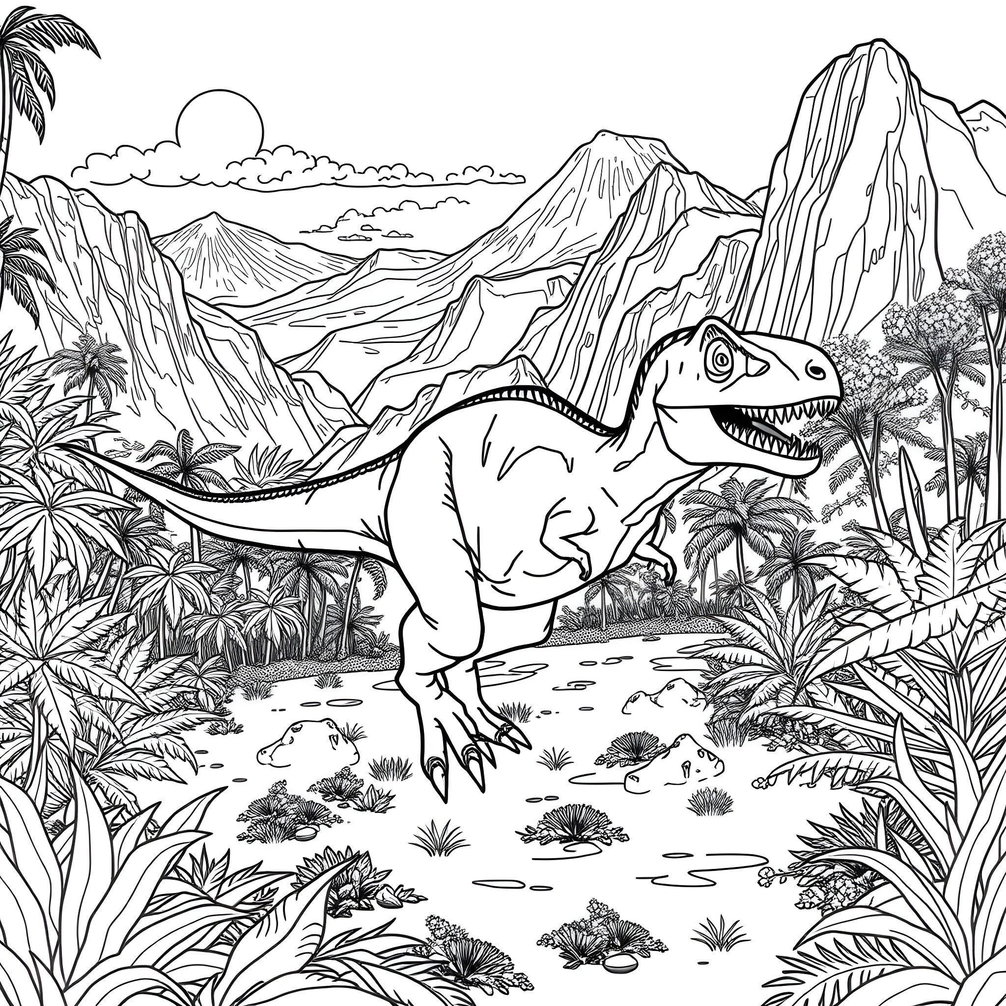 32 Best Velociraptor Coloring Pages (Free Printable PDFs)