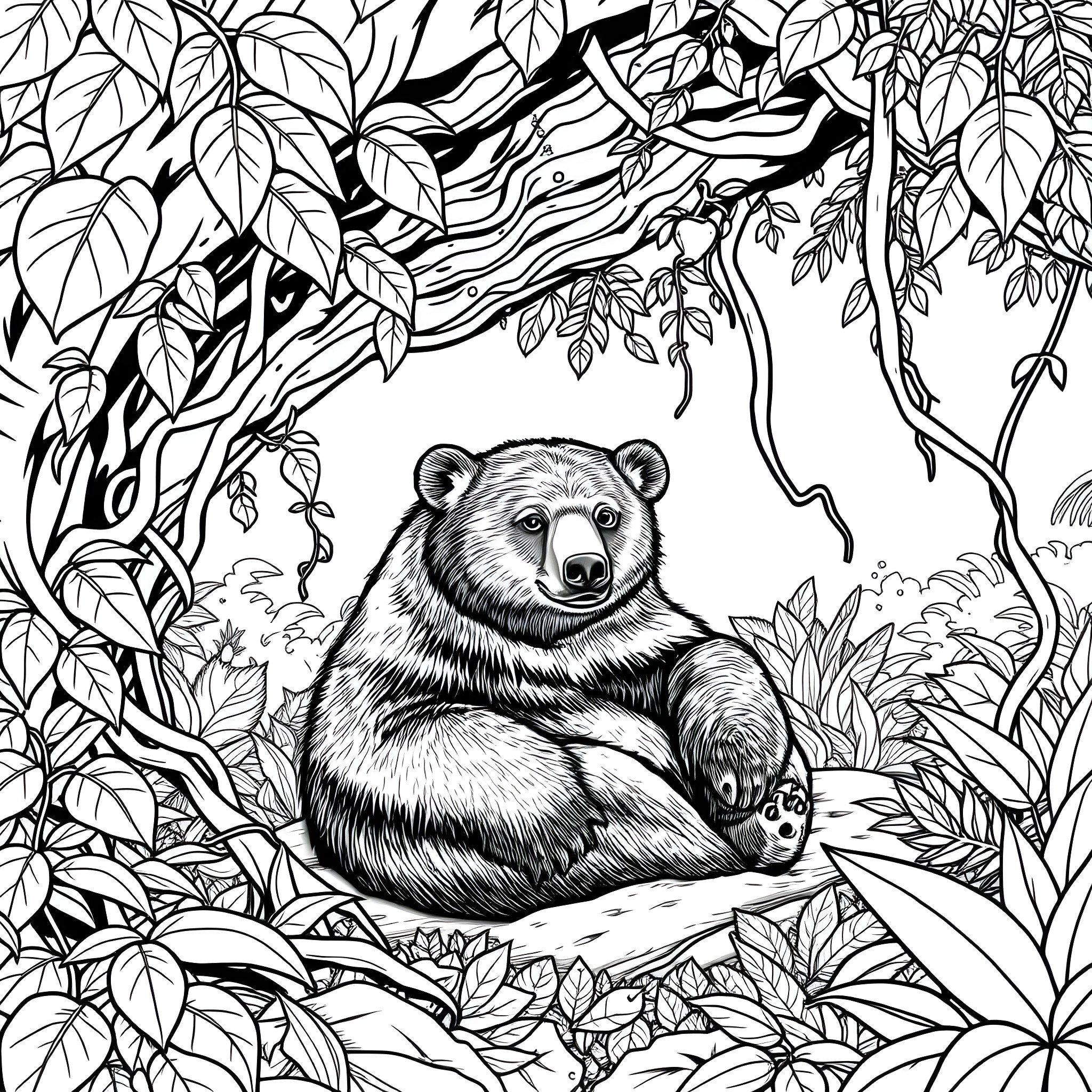 8 Best Sun Bear Coloring Pages (Free Printable PDFs)