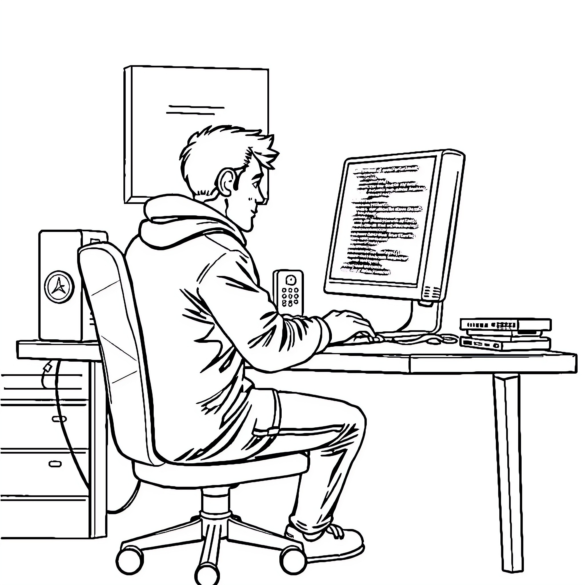 Best Developer Coloring Pages (Free Printable PDF)