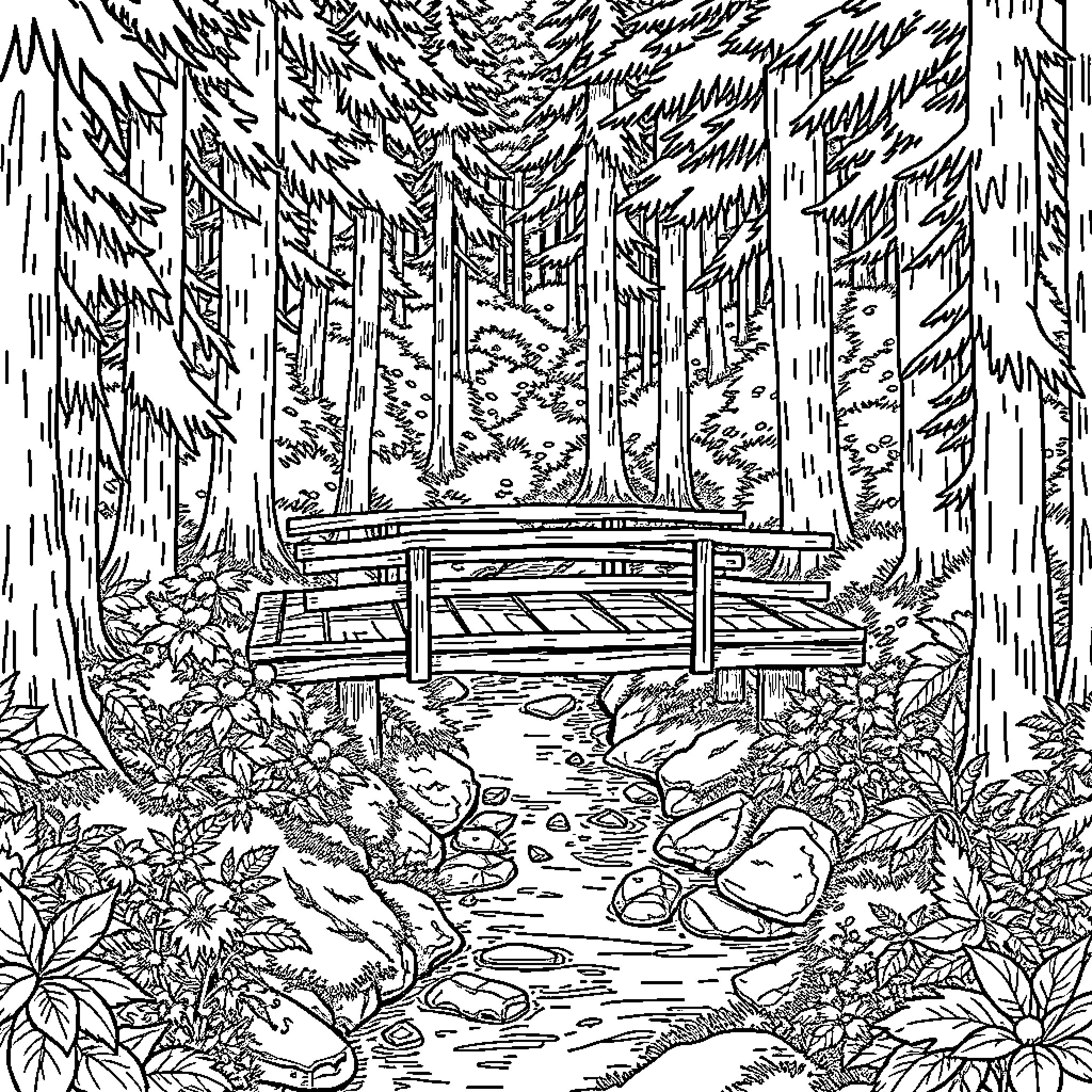 Best Bridge Coloring Pages (Free Printable PDF)