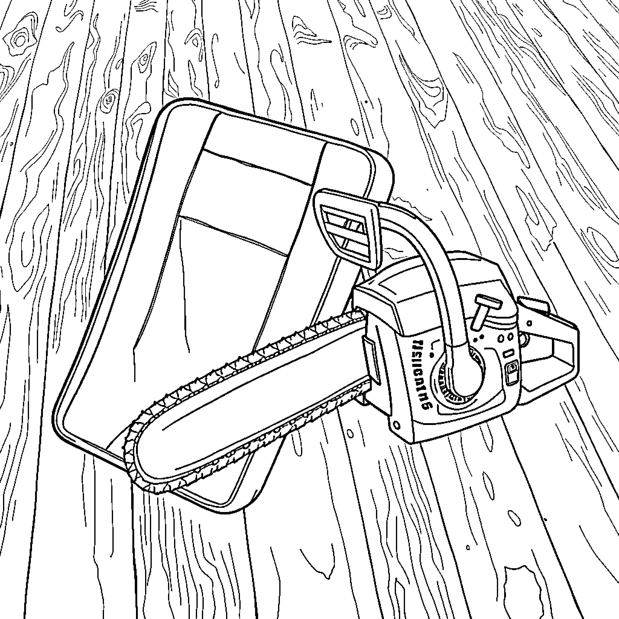 Hockey Goalie's Protective Gear and Equipment Coloring Page (free black-and-white line drawing printable PDF for all, from beginners to advanced learners, including children, teens, adults, and seniors)