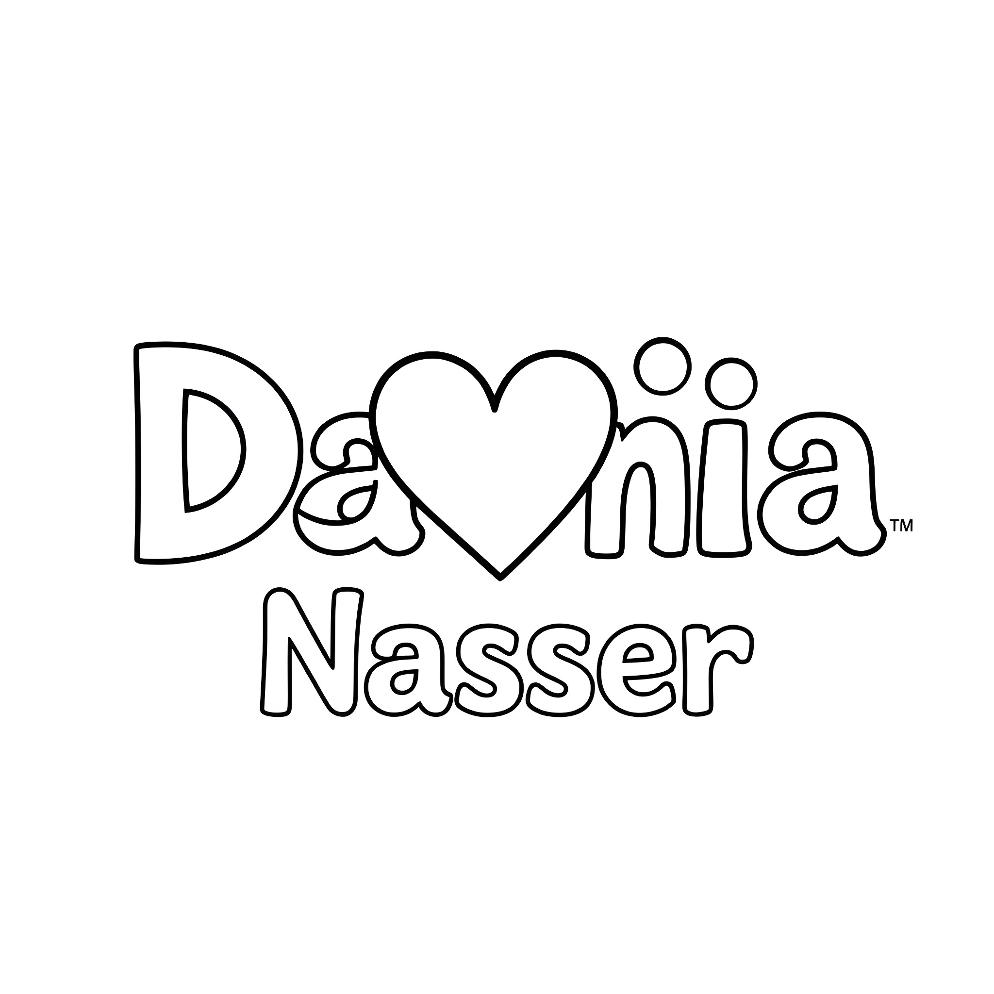 Smiley name and logo design Coloring Page (free black-and-white line drawing printable PDF for all, from beginners to advanced learners, including children, teens, adults, and seniors)