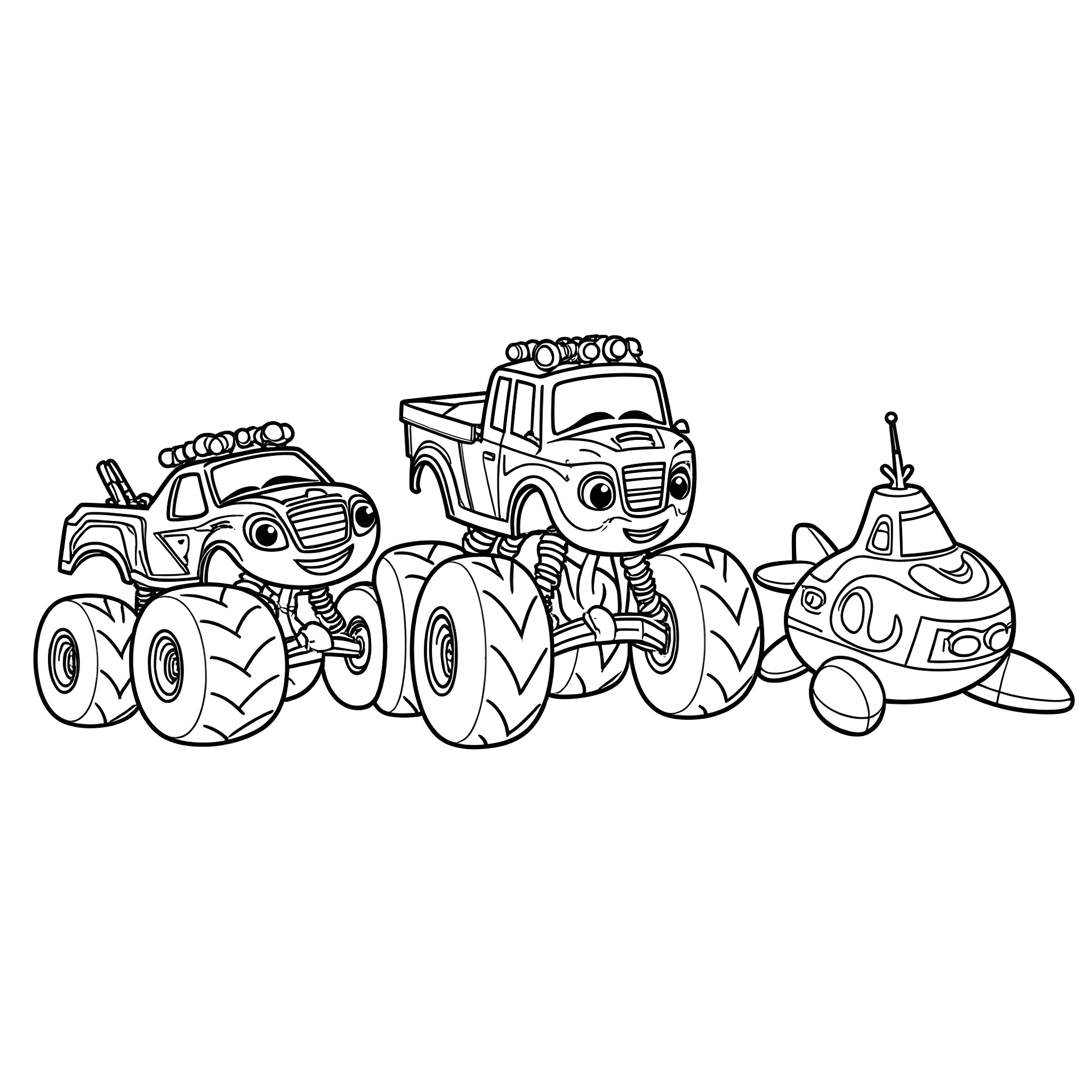 Best Blaze Coloring Pages (Free Printable PDF)