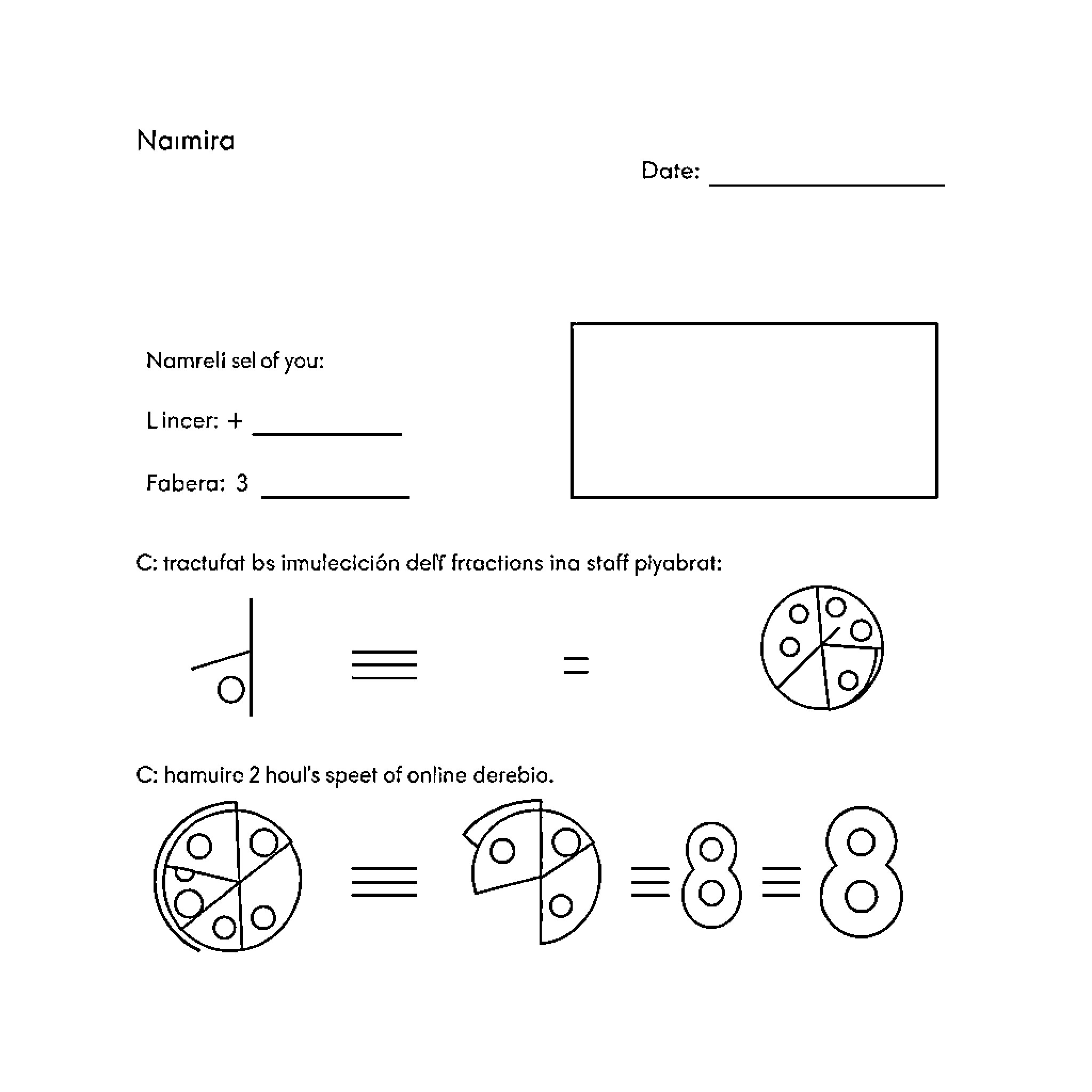 Fraction of lines and shapes in a grid Coloring Page (free black-and-white line drawing printable PDF for all, from beginners to advanced learners, including children, teens, adults, and seniors)
