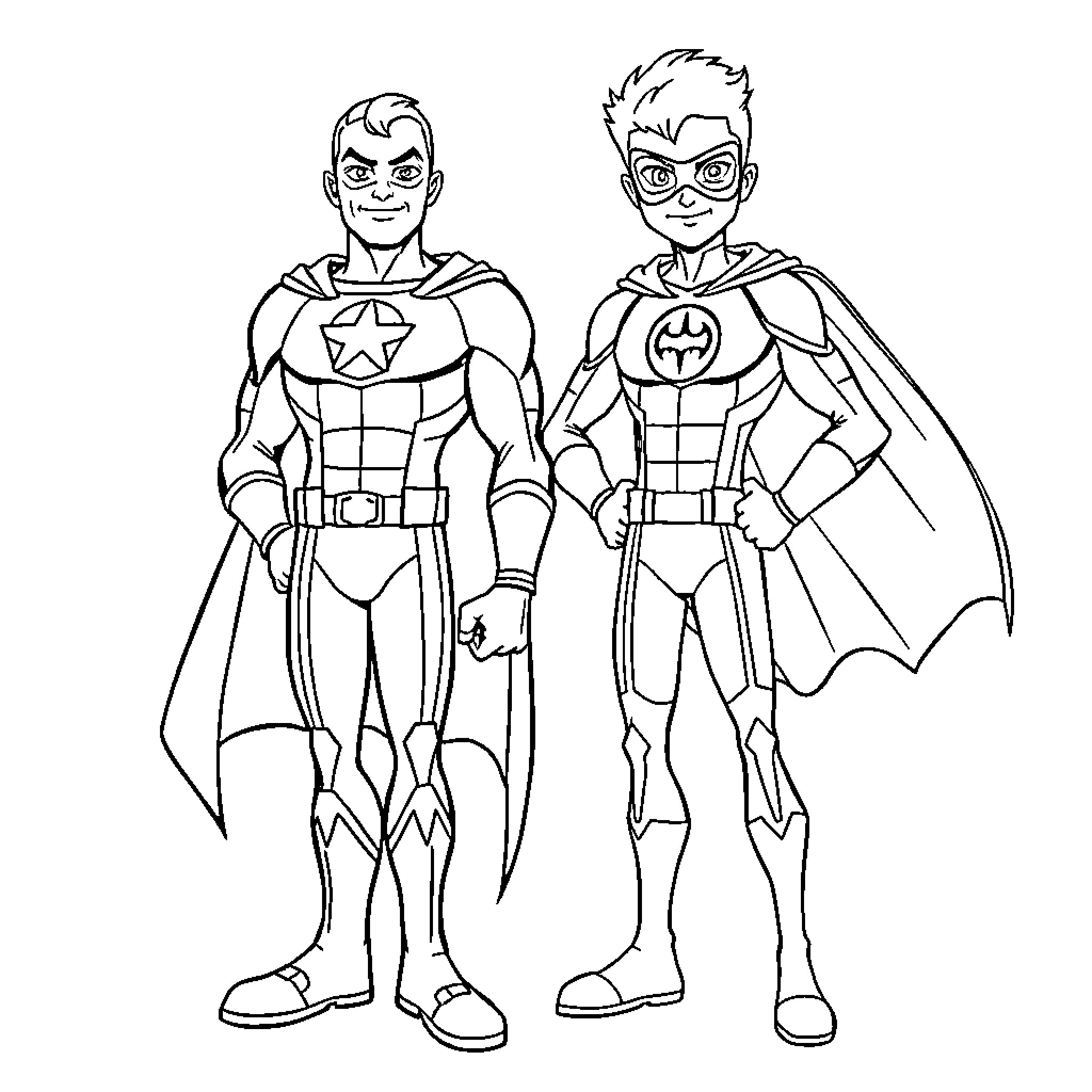 Best Captain Man Coloring Pages (Free Printable PDF)