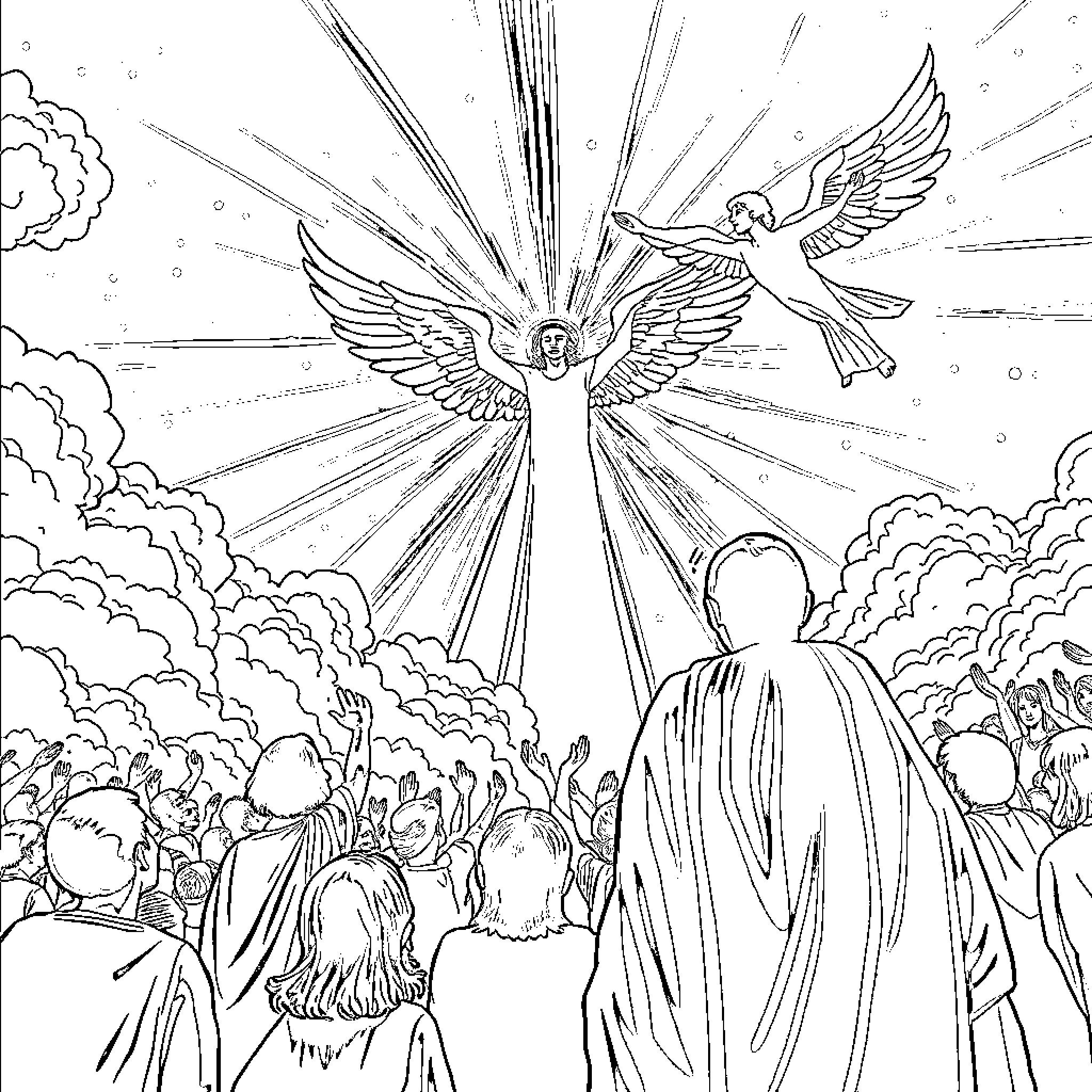 Best Rapture Coloring Pages (Free Printable PDF)
