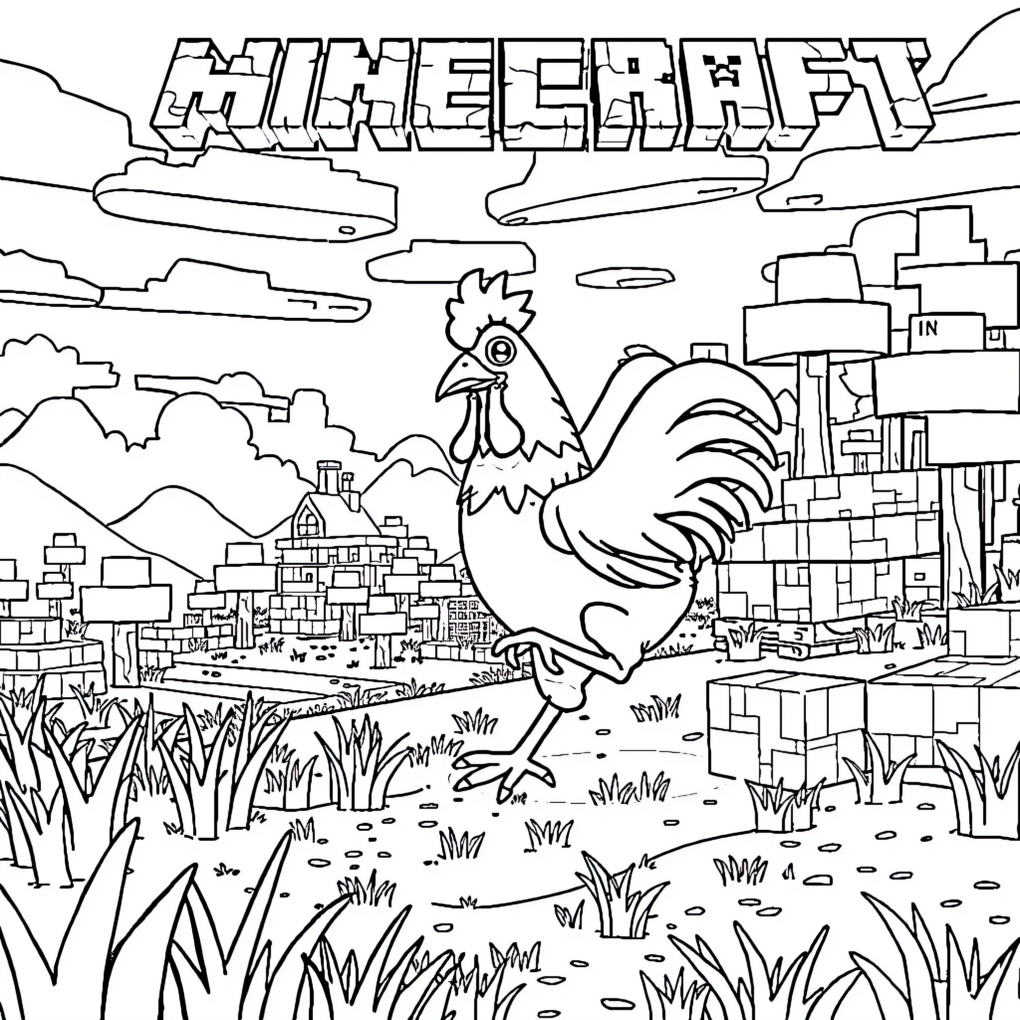 33 Best Chicken Jockey Coloring Pages (Free Printable PDFs)